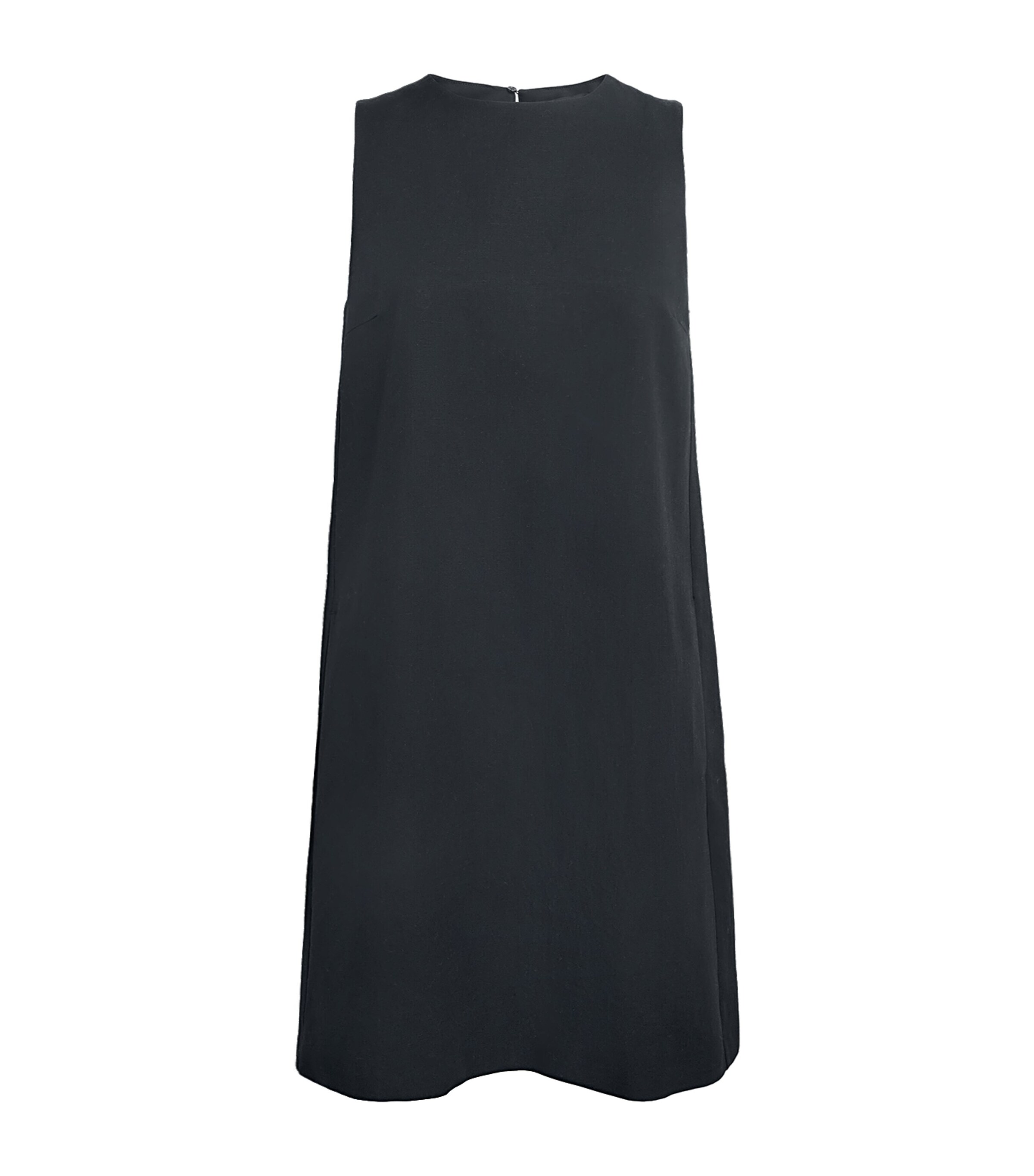 Weekend Max Mara Womens Cotton-Linen Mini Dress Black Image 1