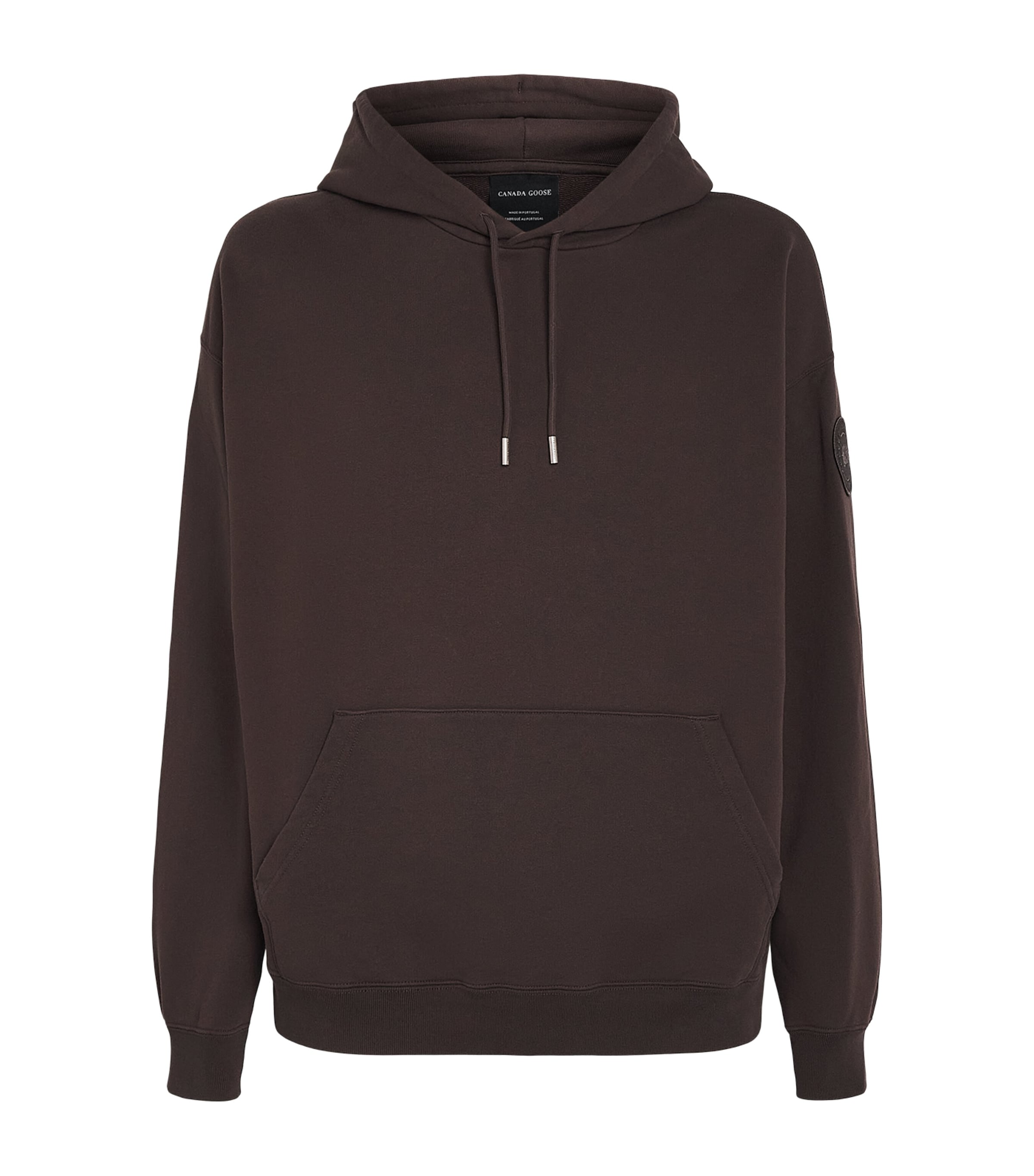 Canada Goose Mens Organic Cotton Tonal Rove Hoodie Terra Image 1