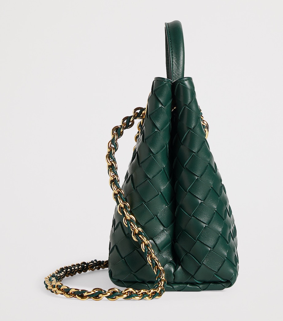 EXCLUSIVE Small Lambskin Andiamo Shoulder Bag 3050 Image 4