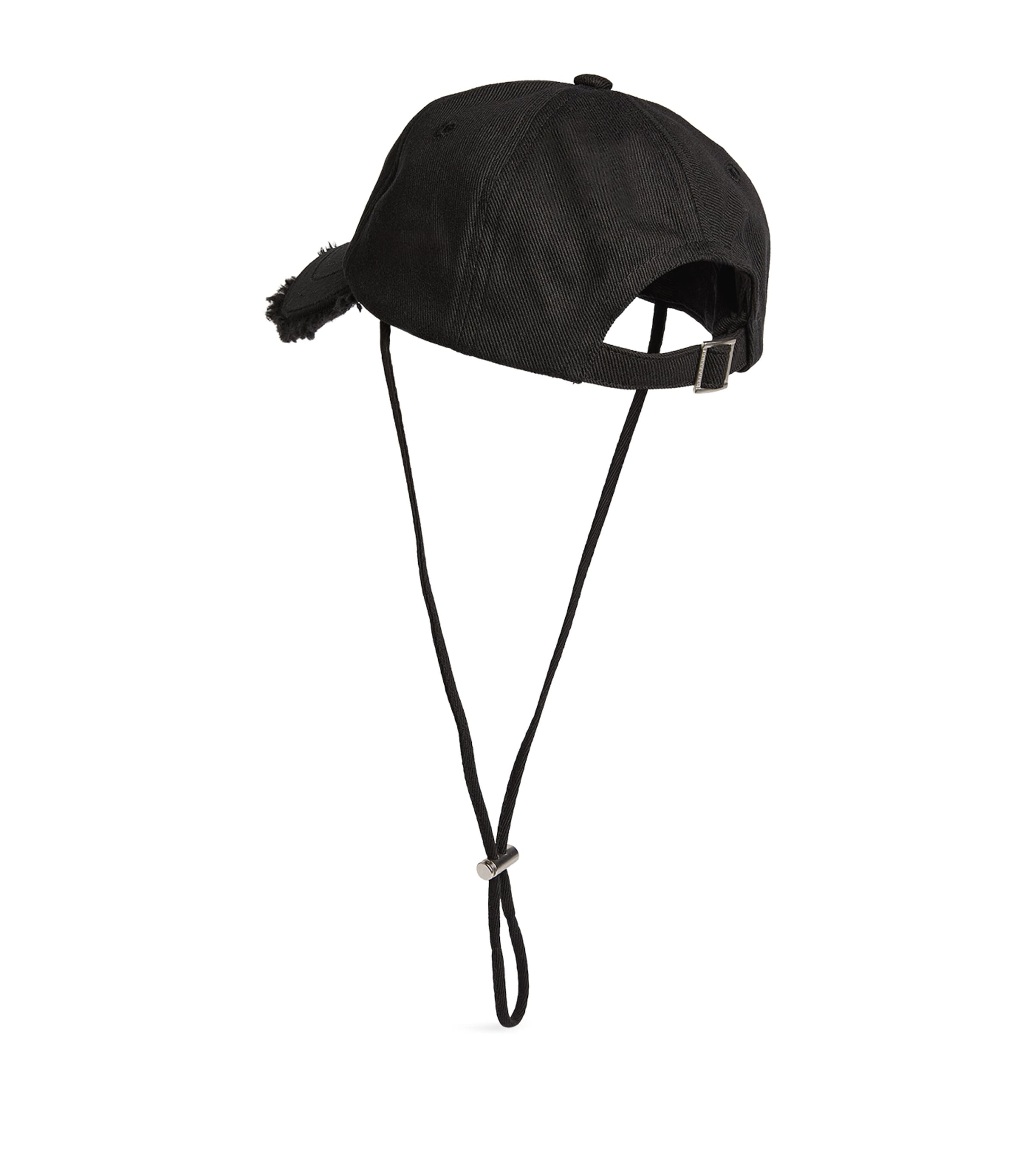 Cotton La Casquette Cap 990 BLACK Image 2