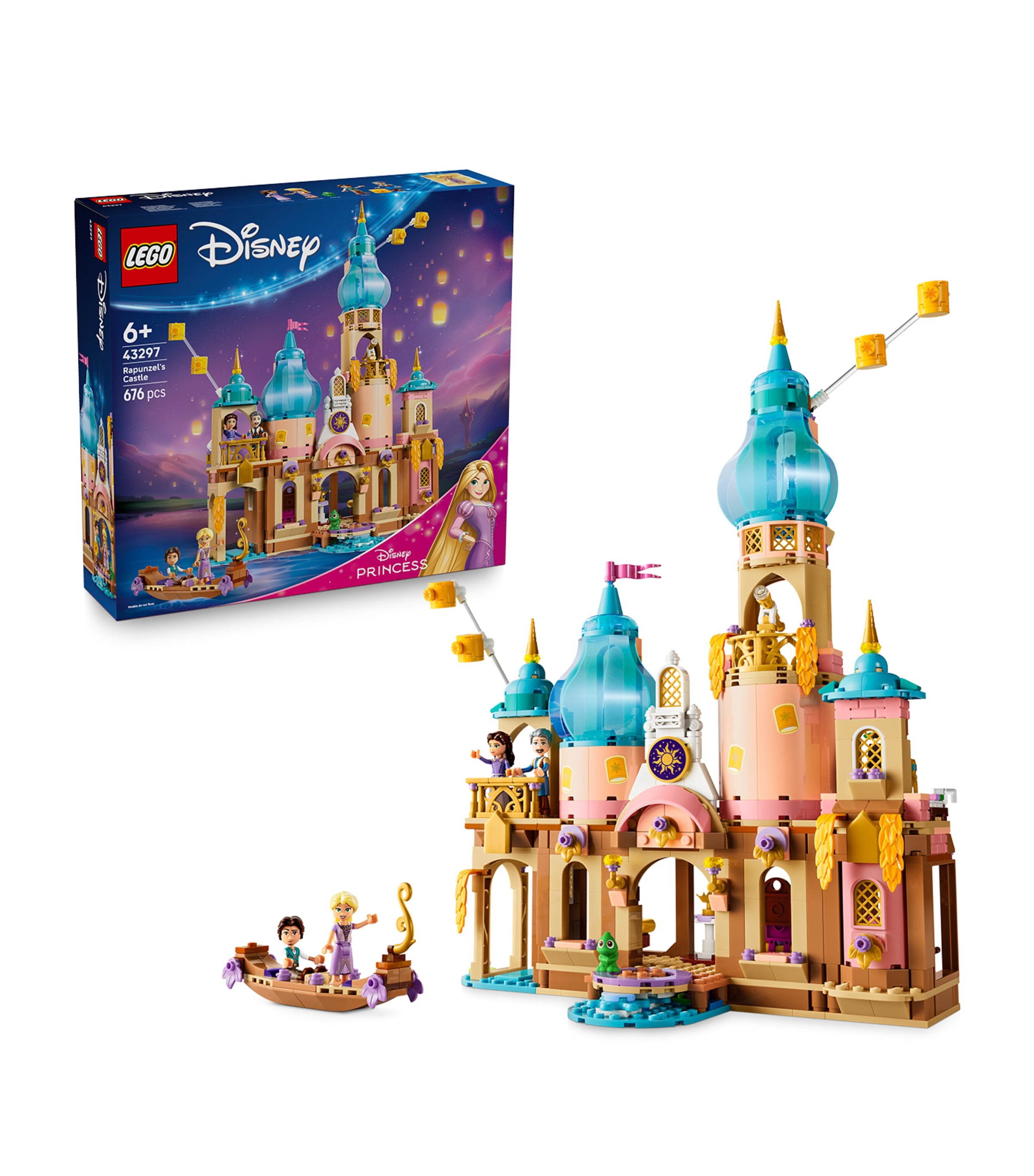 Lego Disney Princess Rapunzel’s Castle Set 43297 Image 1