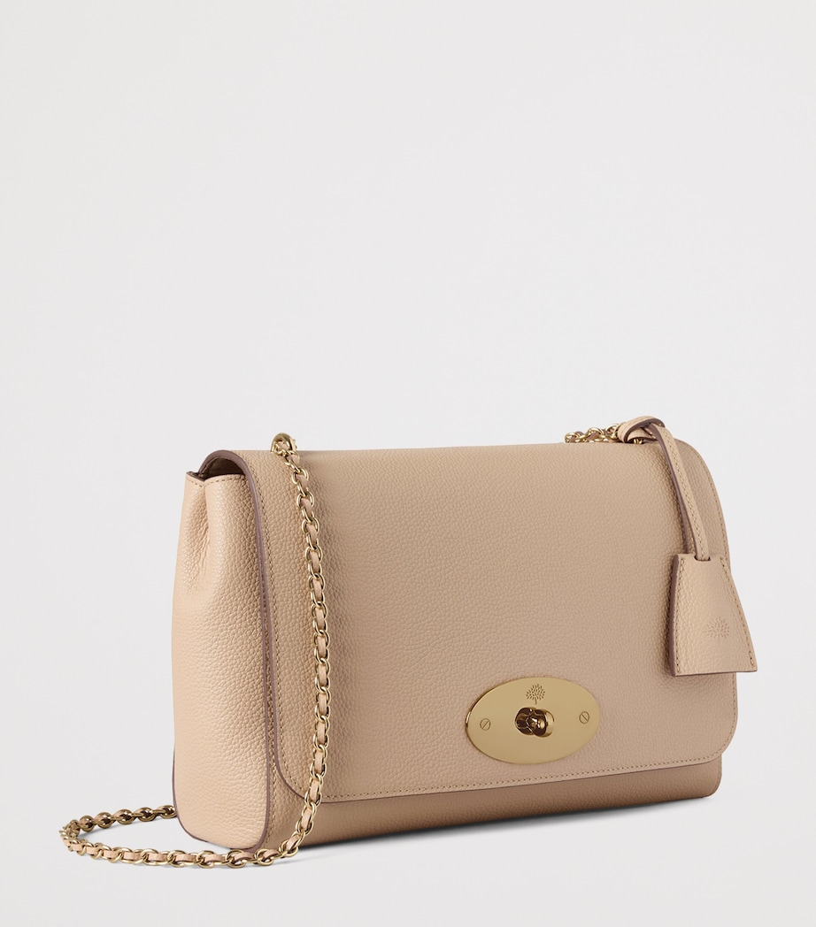 Medium Leather Lily Shoulder Bag CRUMPET Image 4