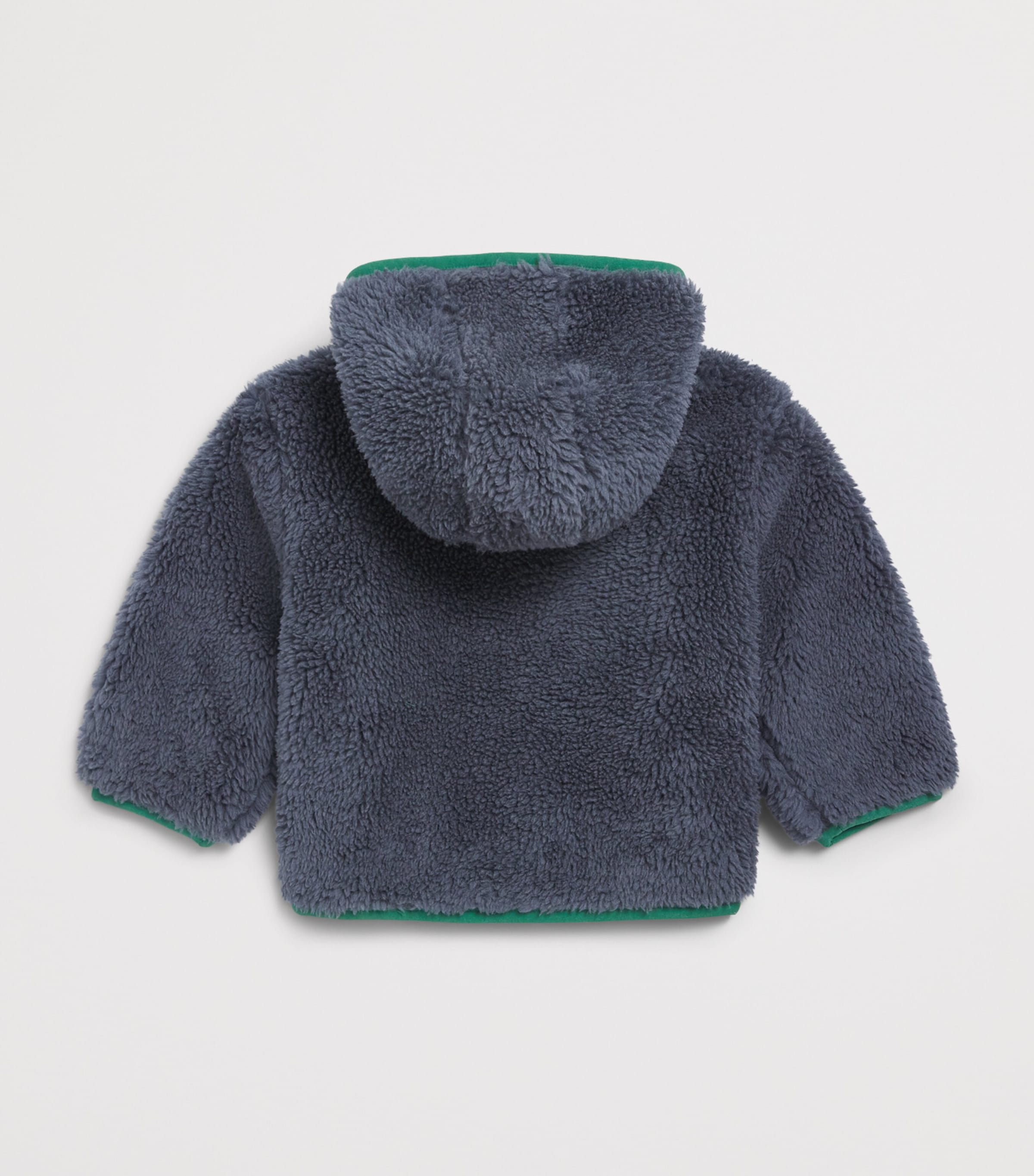 Stella McCartney Kids Fleece Superhero Jacket (3-36 Months) Air Force Blue Image 2