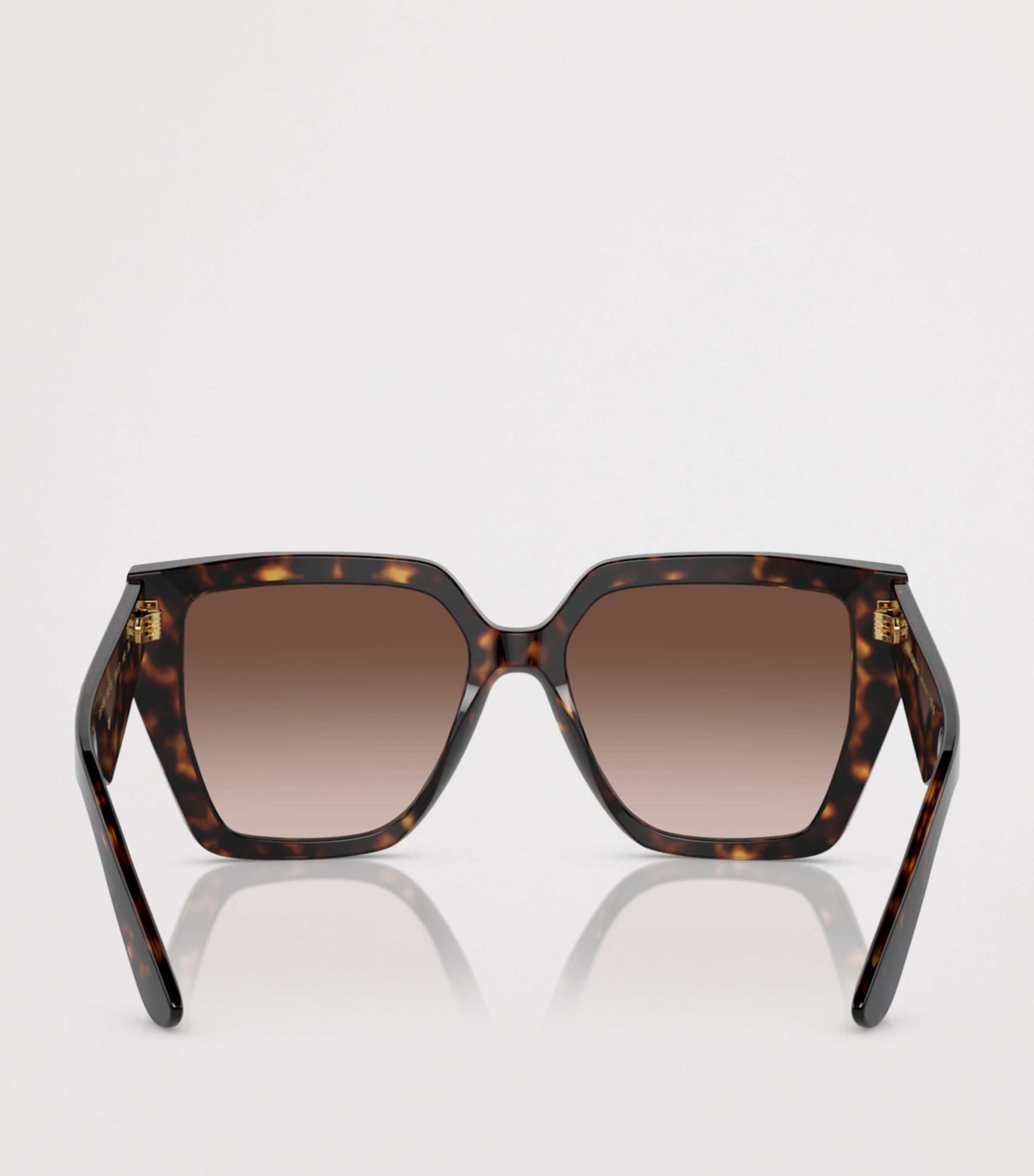 Dolce&Gabbana Tortoiseshell Oversized Square Sunglasses Brown Image 4