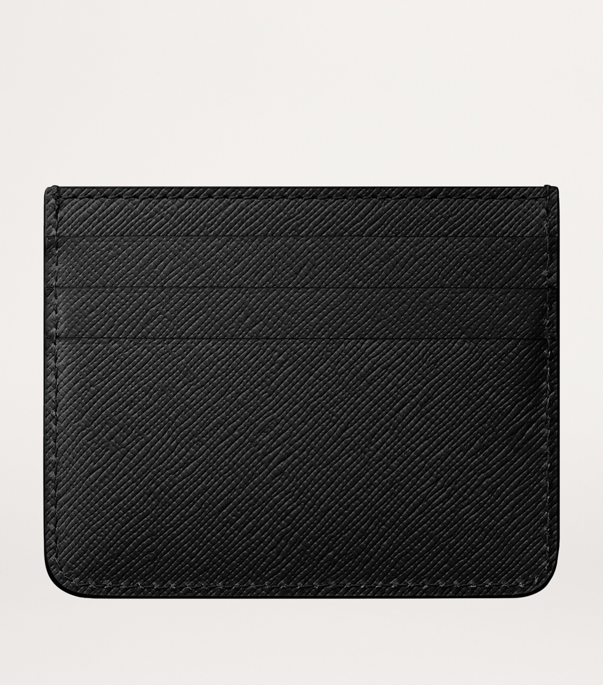 Leather C de Cartier Card Holder BLACK Image 2