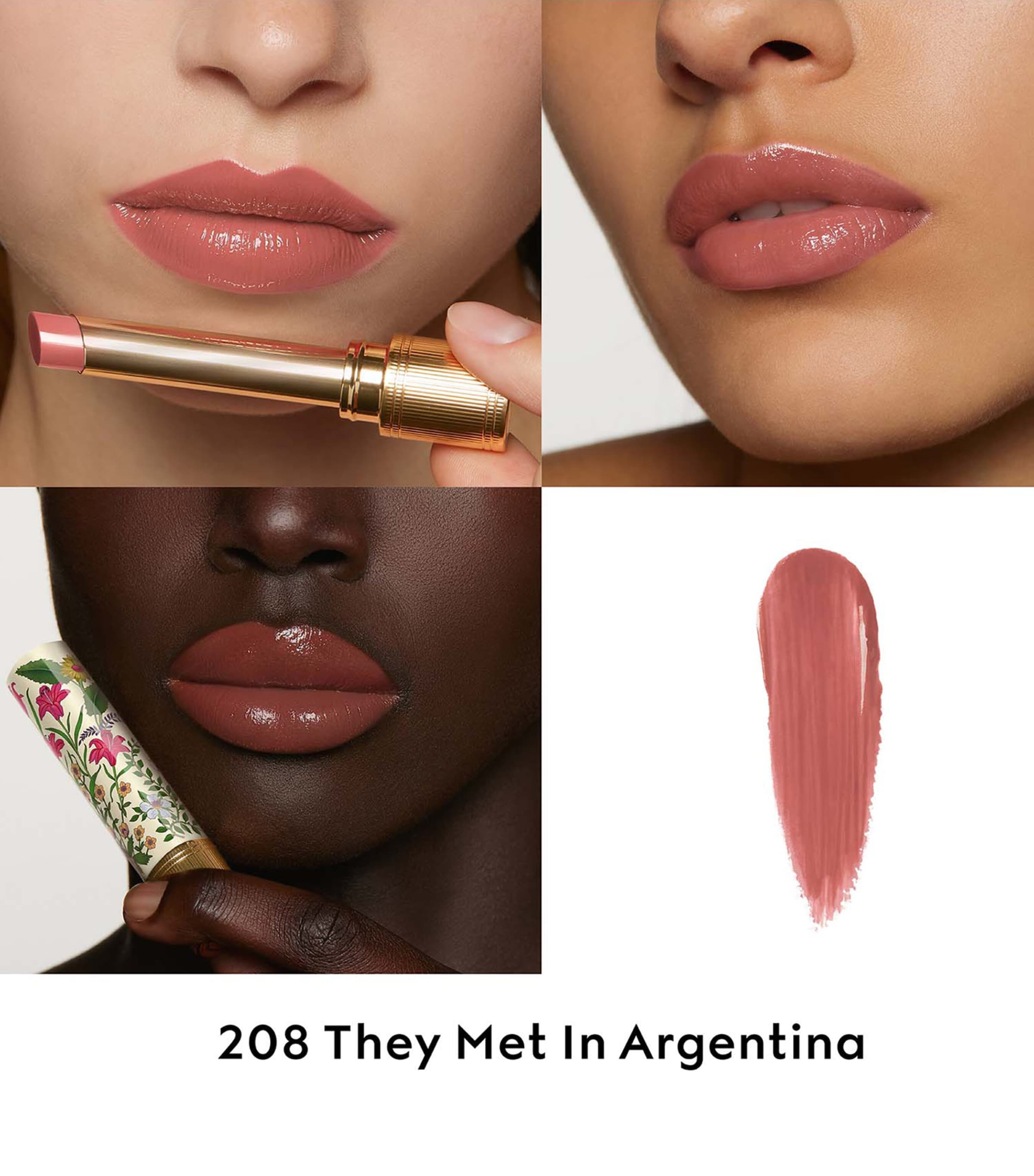 Rouge de Beauté Brillant Glow & Care Lip Colour 208 FLOR IV Image 2