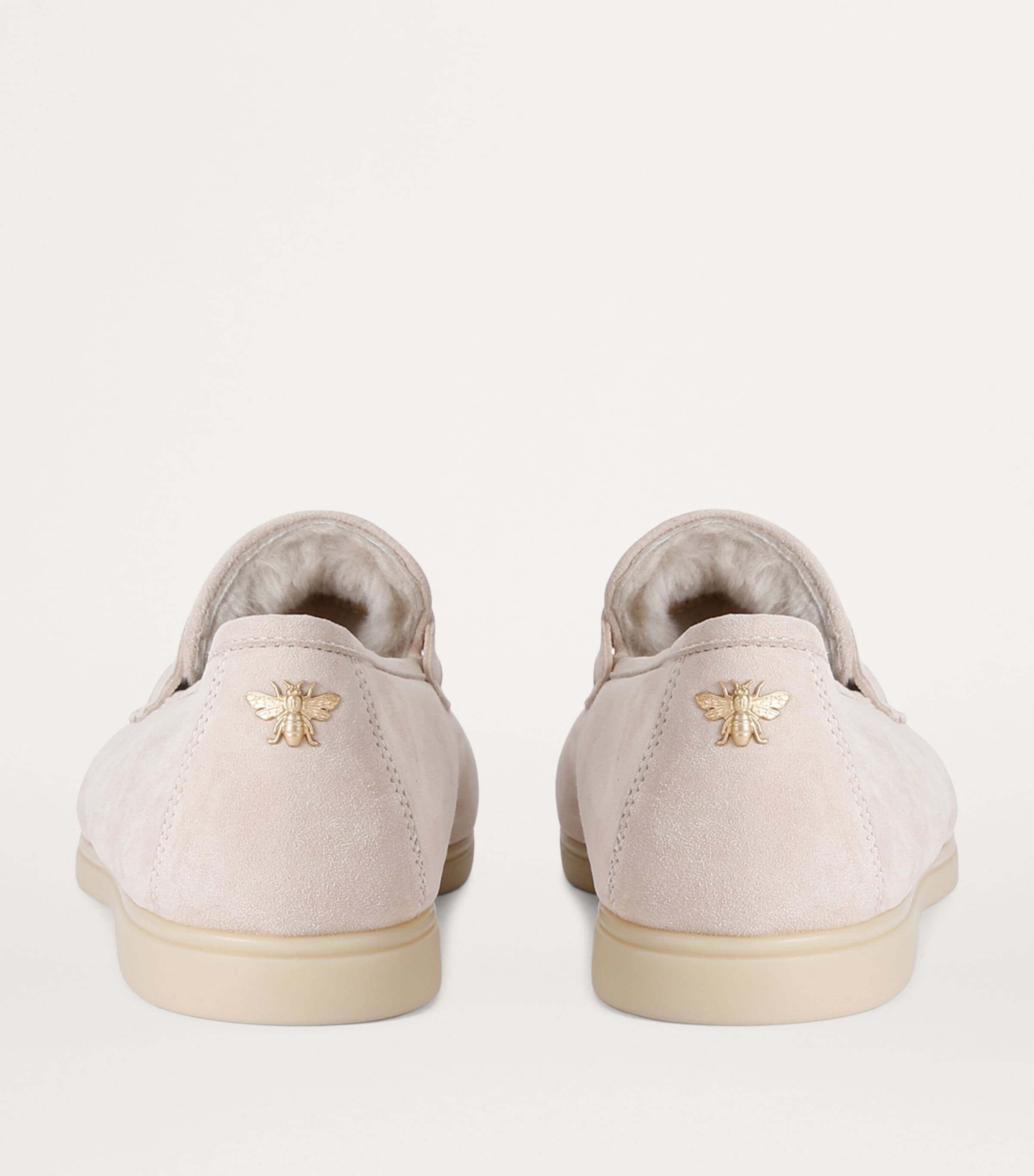 Bougeotte Suede Loisir Gommé Loafers Beige Image 2