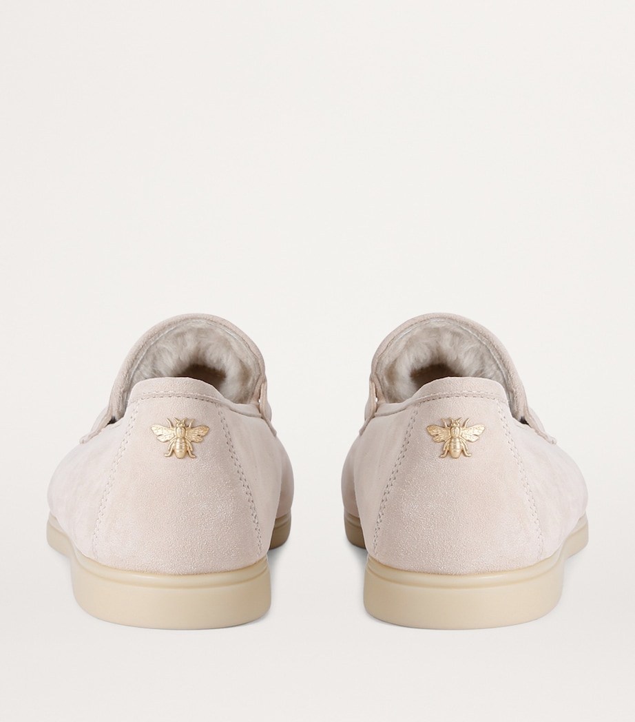 Bougeotte Suede Loisir Gommé Loafers Beige Image 2