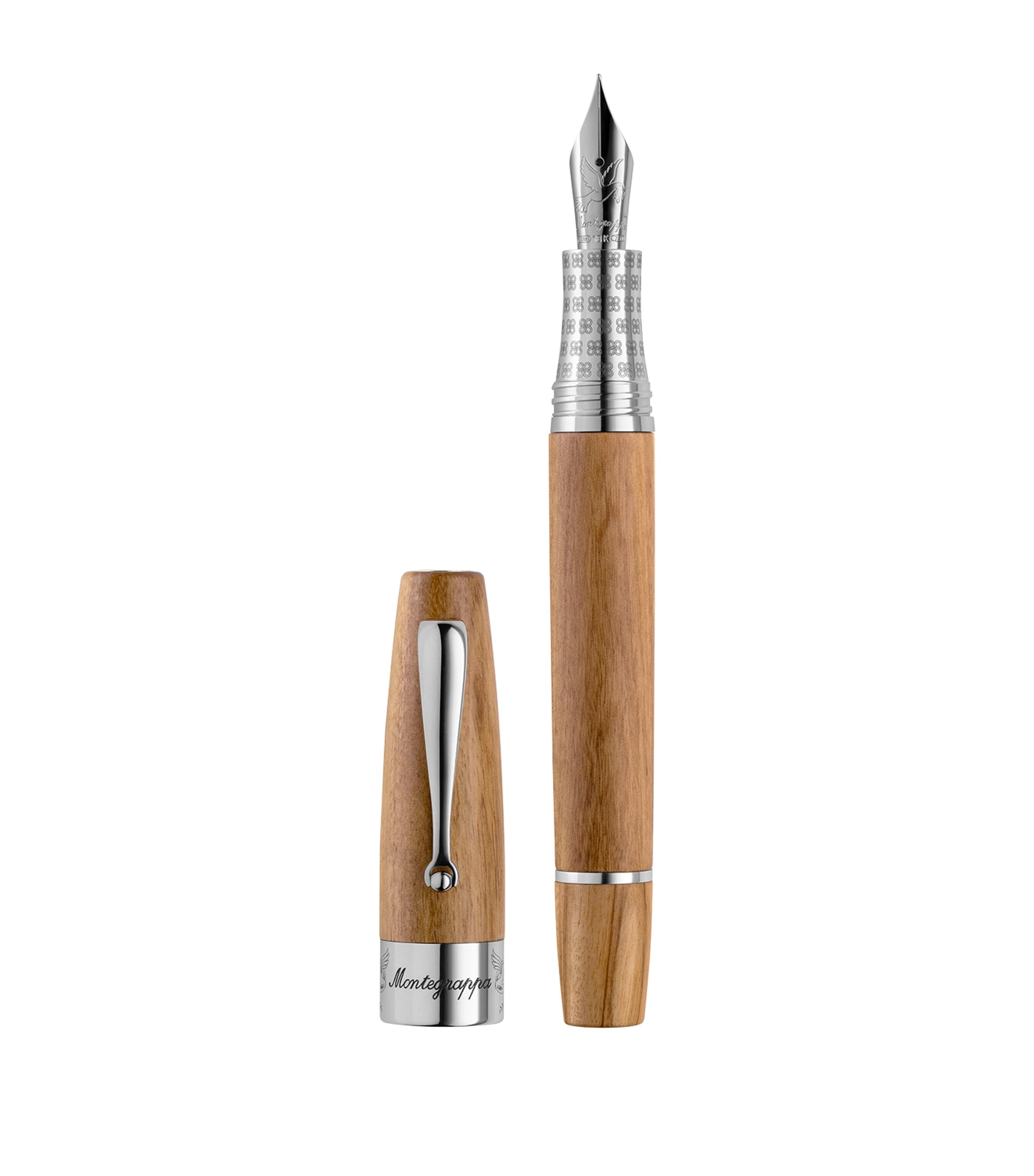 Medium Extra Peace Fountain Pen OLIVE WOOD Image 3
