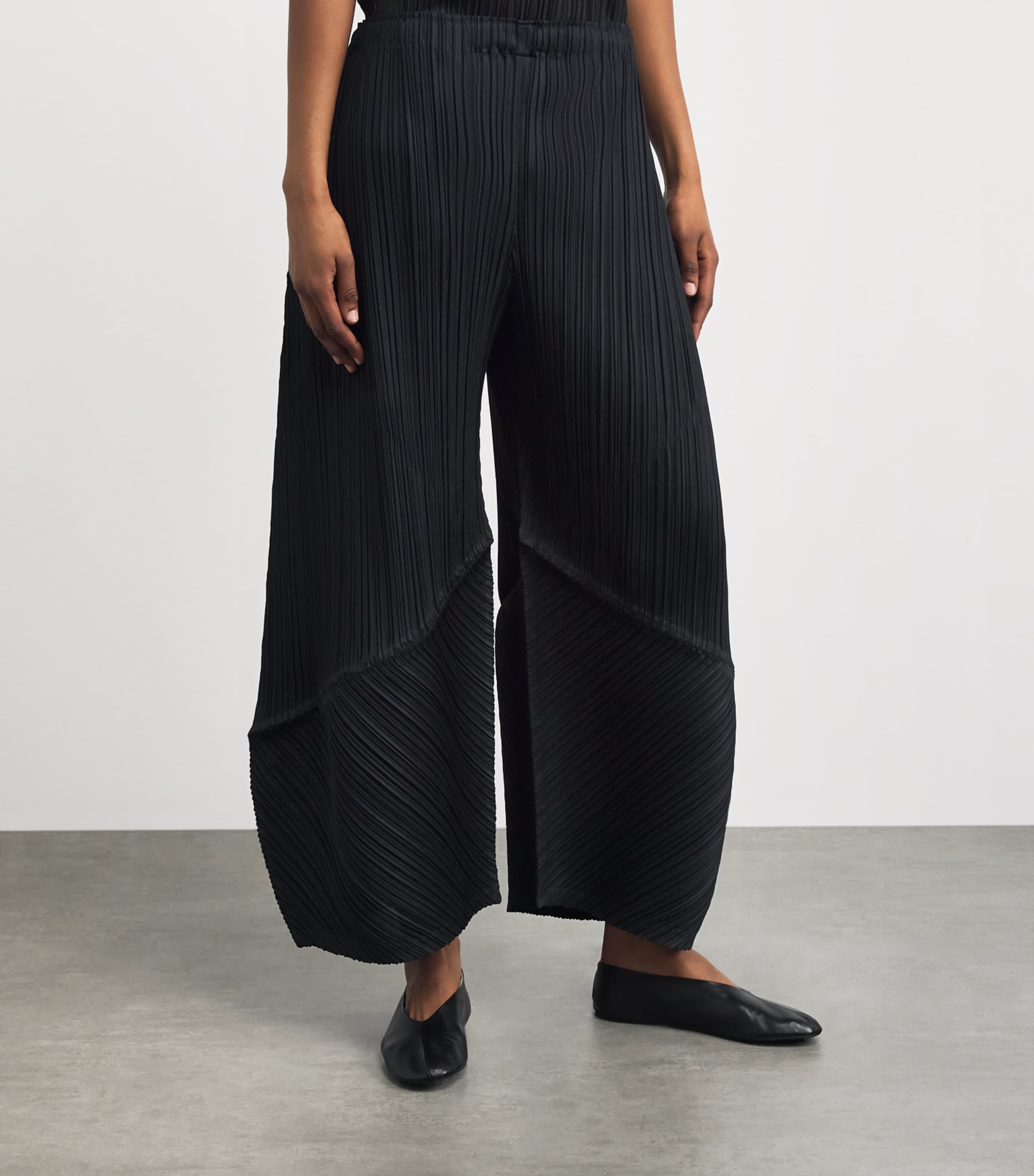 Pleats Please Issey Miyake Womens Thicker Bottoms 2 Trousers Black Image 4