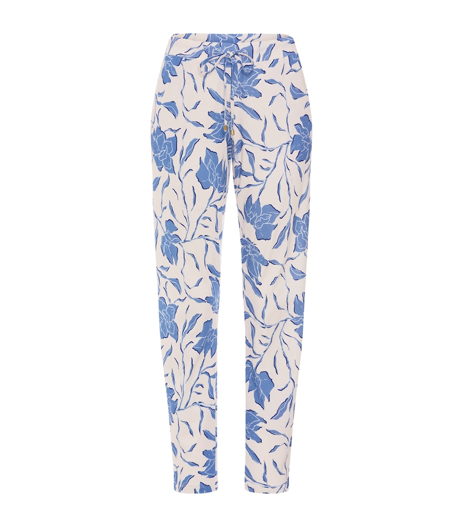 Hanro Womens Printed Sleep & Lounge Trousers Graceful Forms Image 1