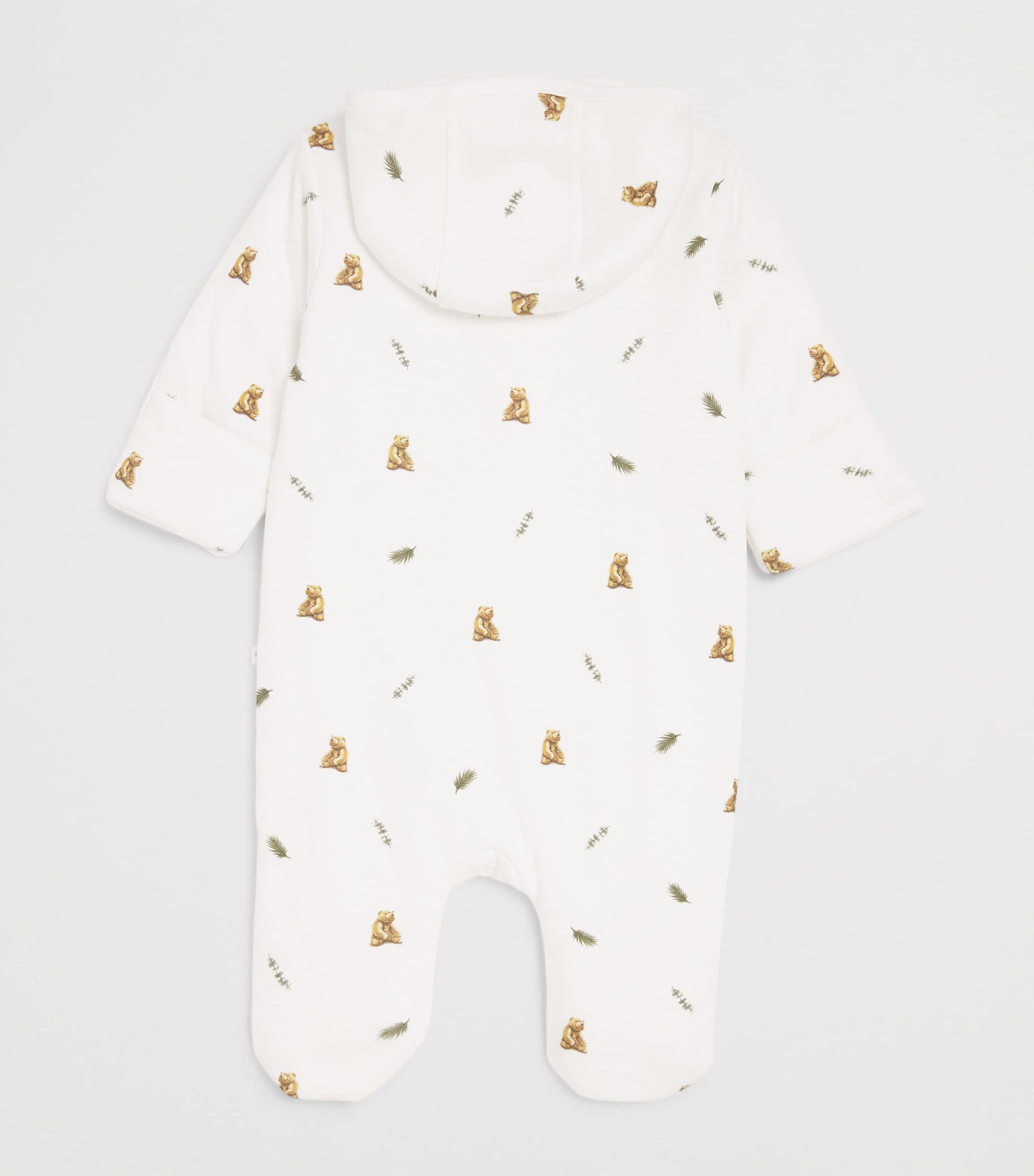 Rosa & Blue Bamboo-Cotton Printed All-in-One (6-12 Months) Warm White Image 2