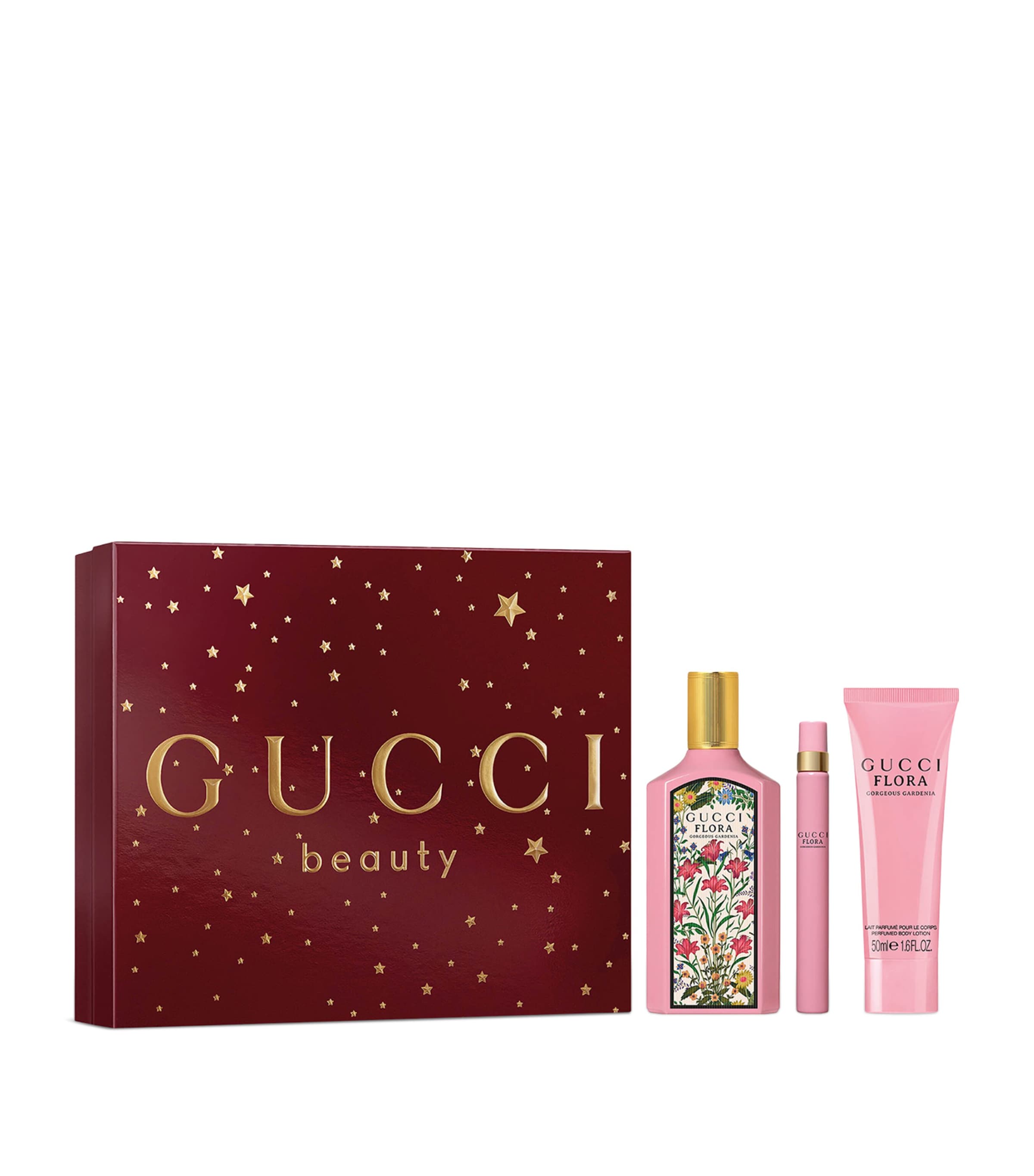 Gucci Flora Gorgeous Gardenia Eau De Parfum Fragrance Gift Set In Pink