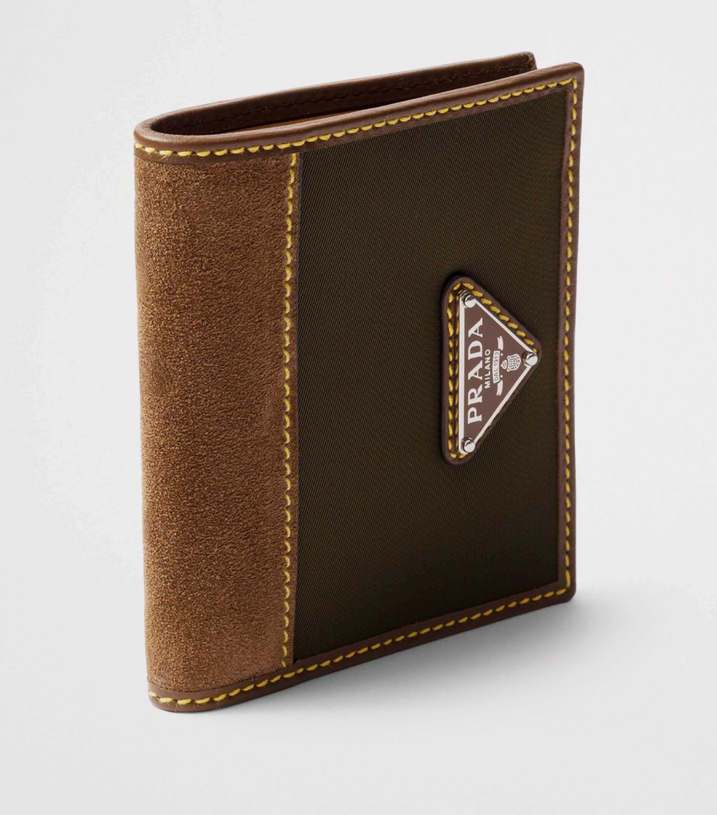 Prada Re-Nylon and Leather Wallet Image 4