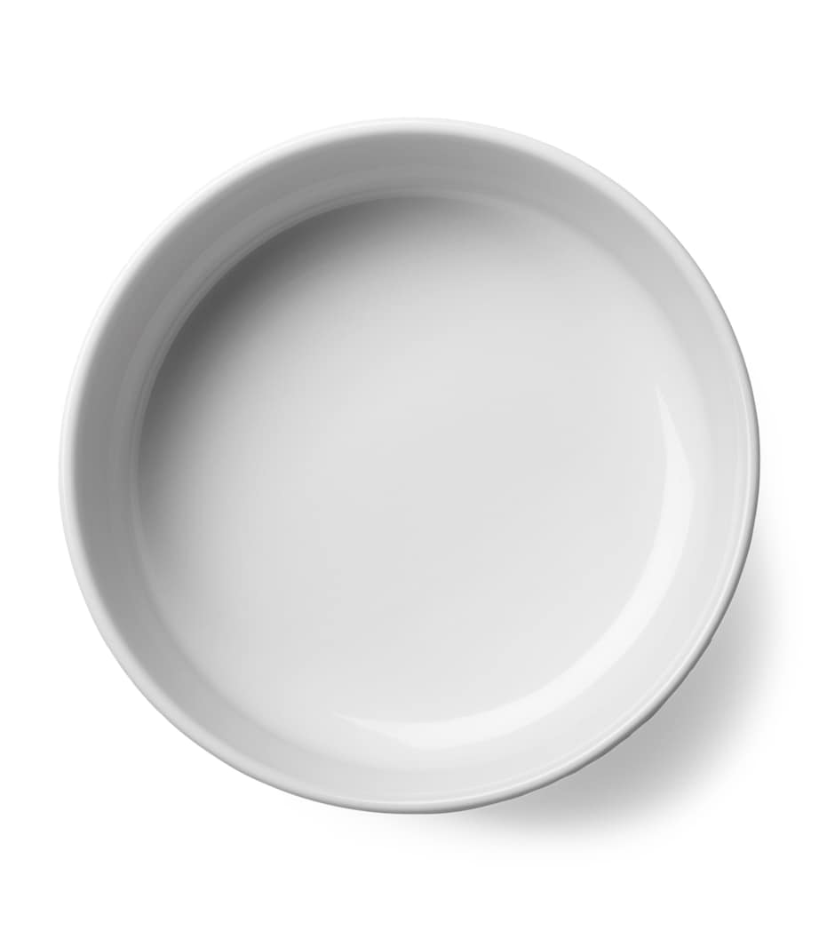 Set of 2 Porcelain Collective Cereal/Soup Bowls (15cm) WHITE Image 3