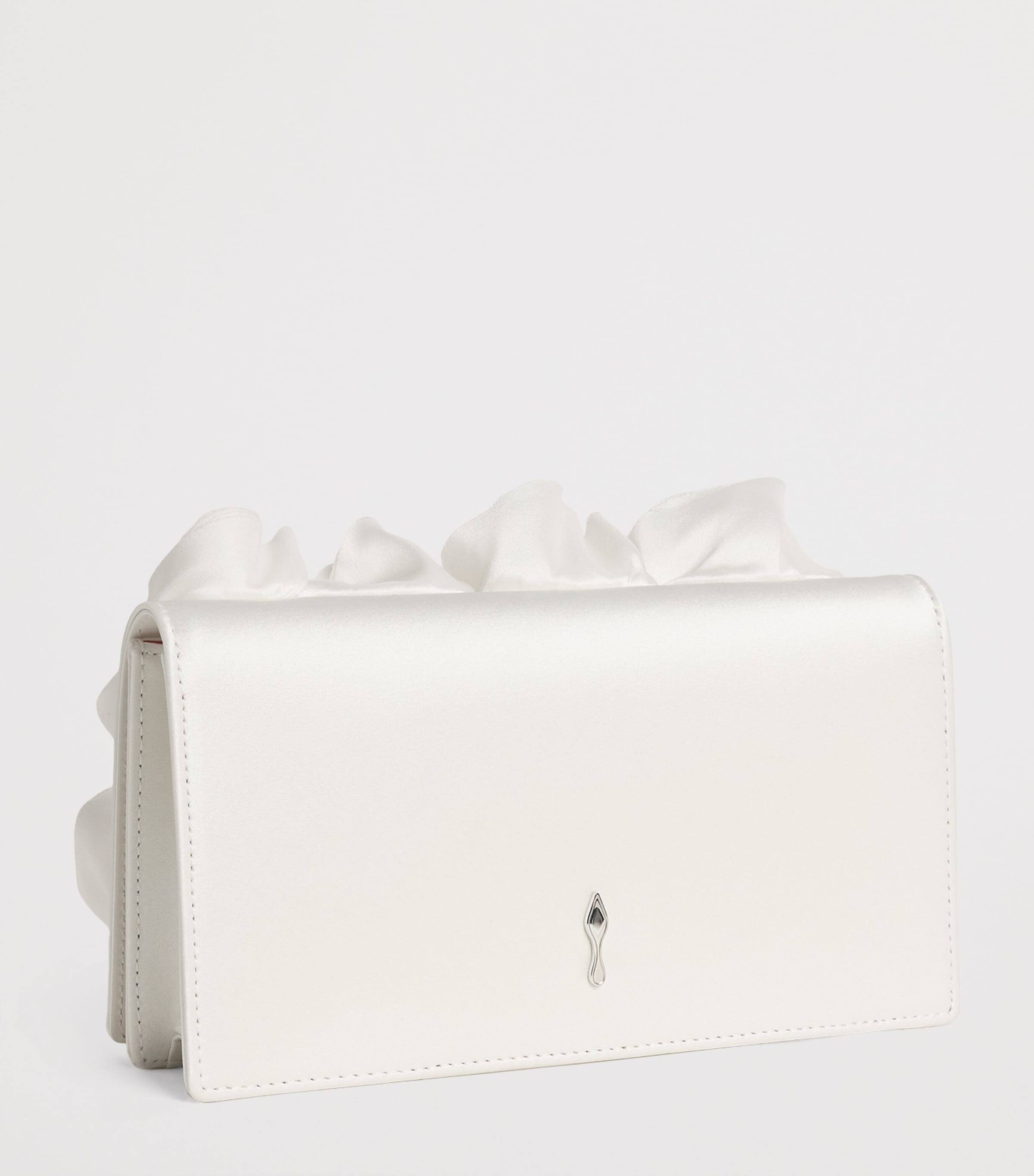 Christian Louboutin Bettina Floral-Taffeta Clutch Bag Image 3