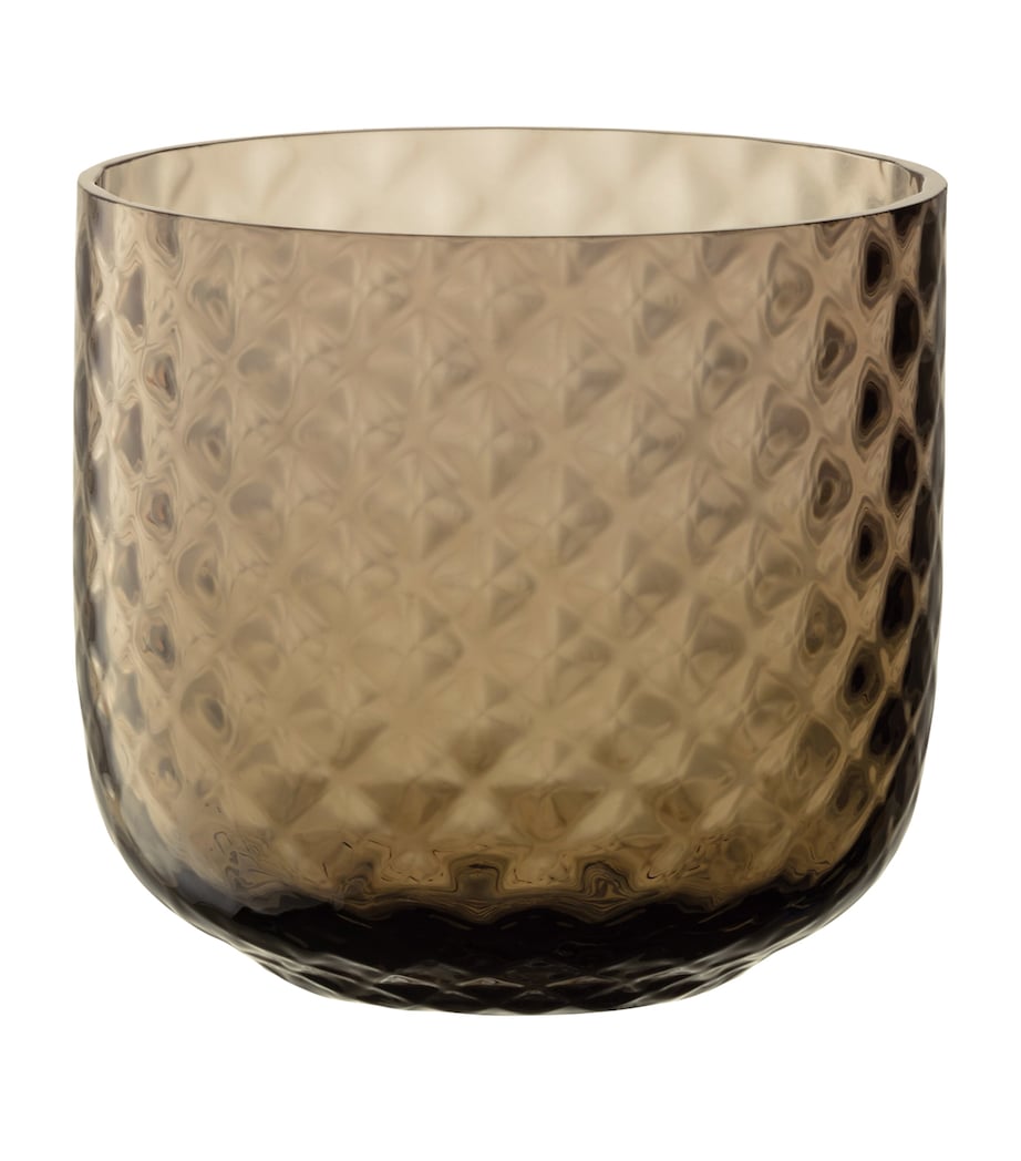 Set of 2 Dapple Tumblers (300ml) BROWN/MOCHA Image 1