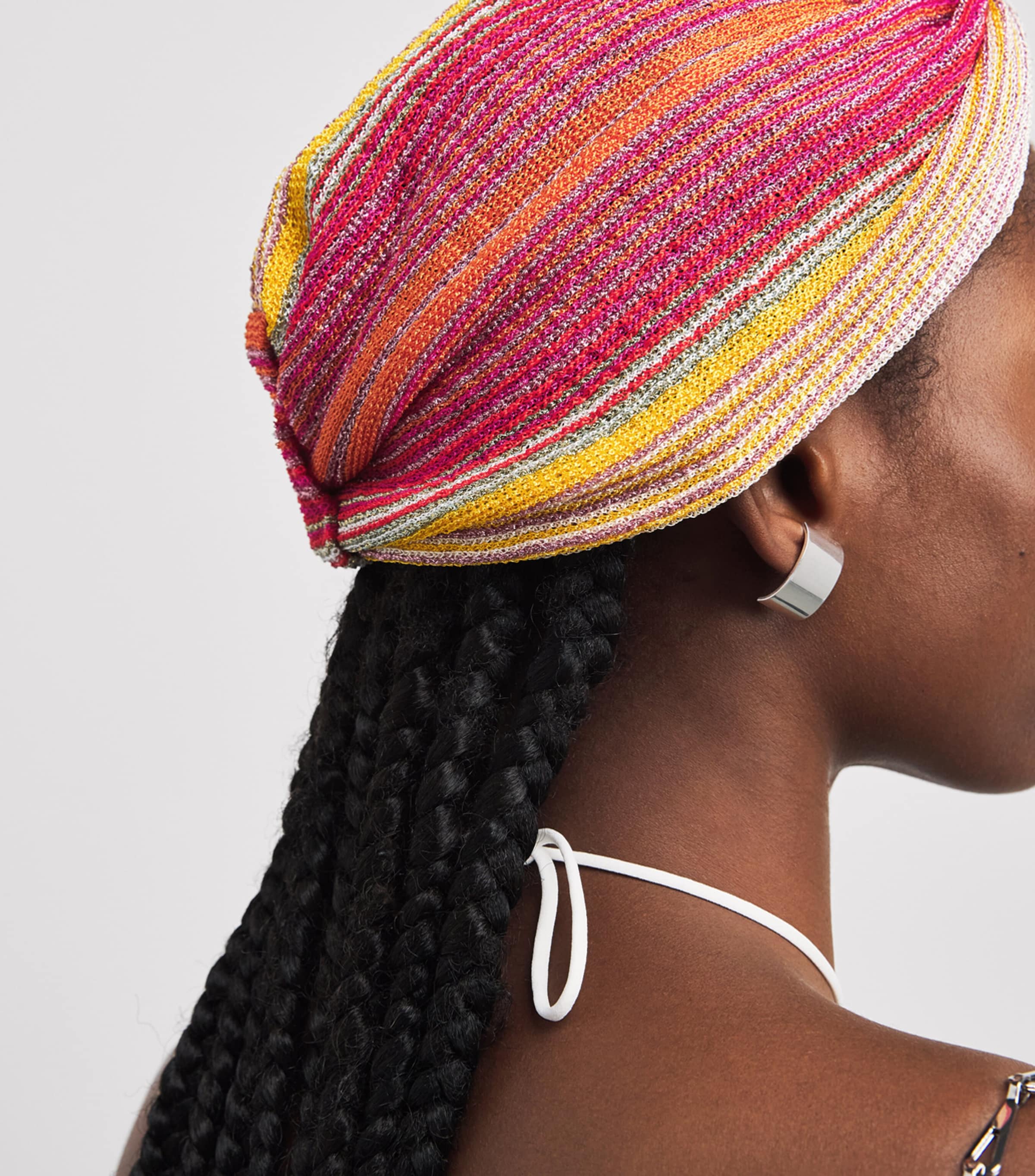 Missoni Knot-Front Stripe Turban Image 4