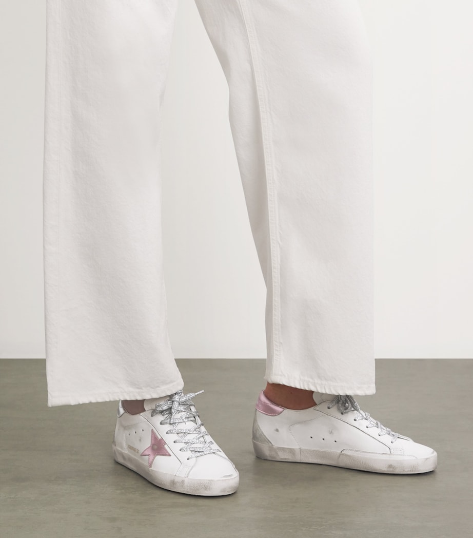 Leather Exclusive Super-Star Sneakers WHITE/COMB Image 2