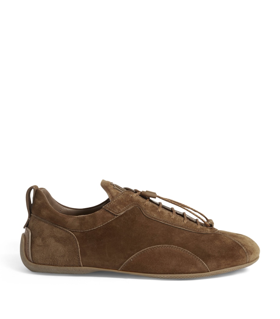 Suede Automotive Davies Sneakers 217GOLDEN BROWN Image 1
