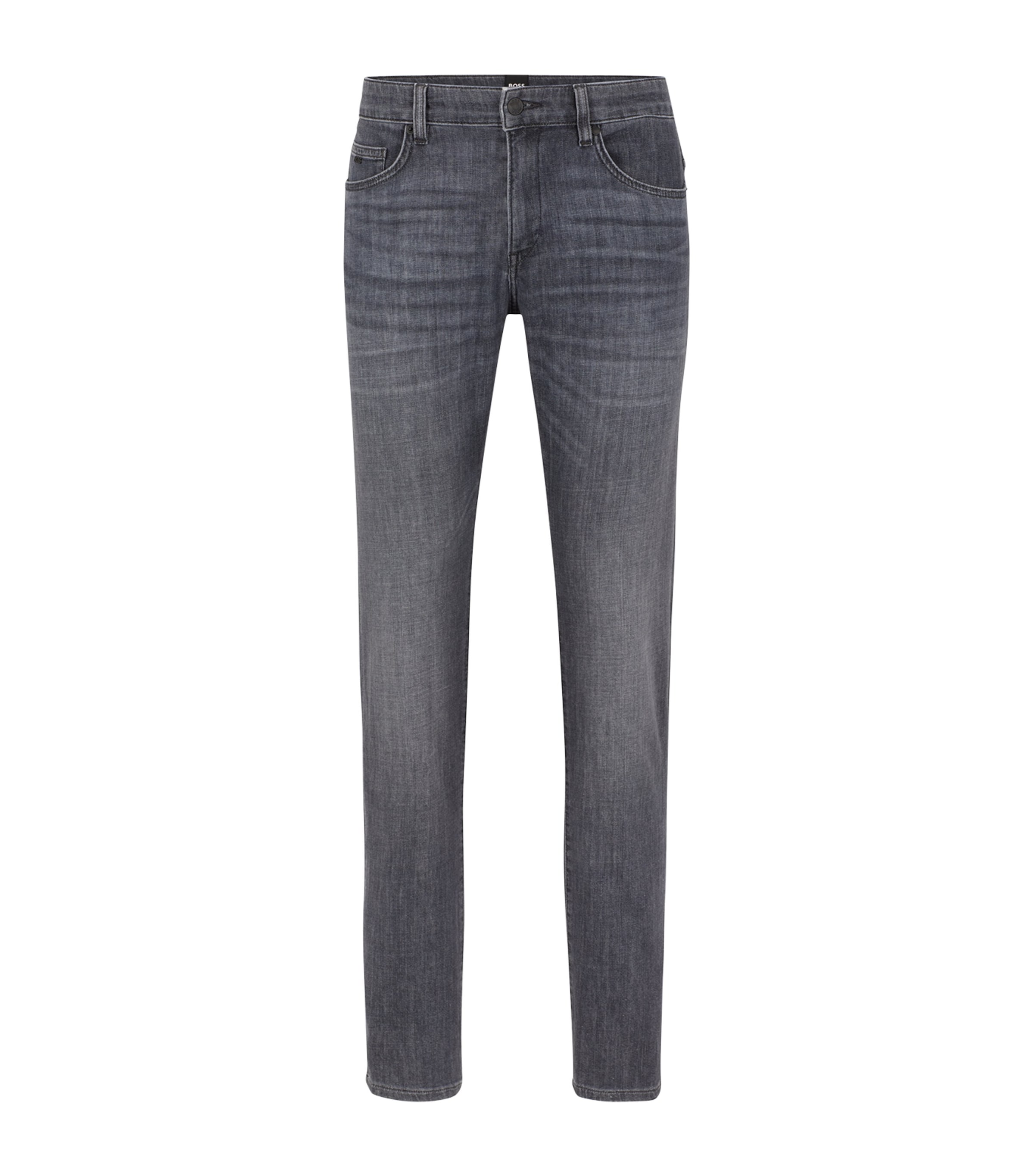 Shop Hugo Boss Slim-fit Jeans In Grey