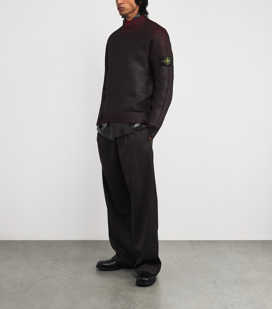 Two-Tone Sweater V0012 Image 2