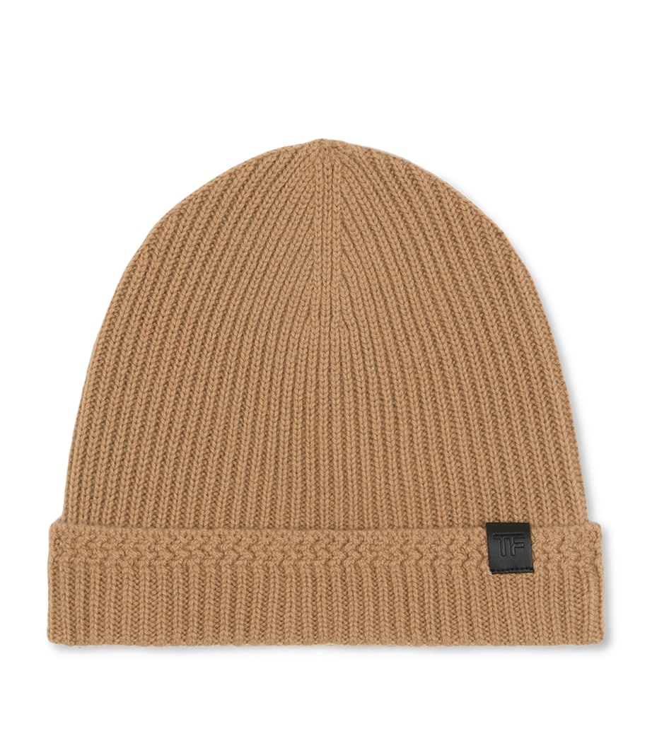 Cashmere Logo Beanie JBU Image 1