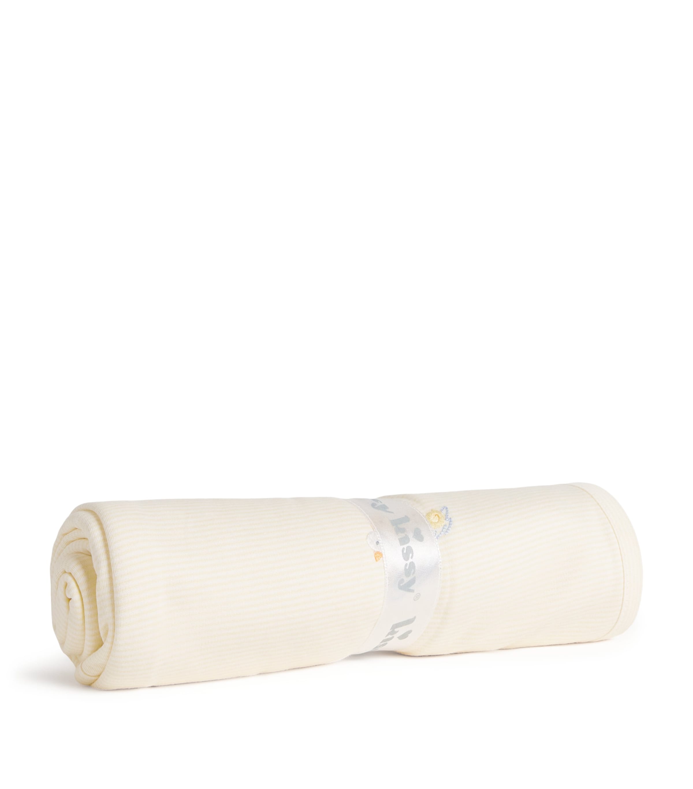 Kissy Kissy Pima Cotton Duck Blanket In Neutral