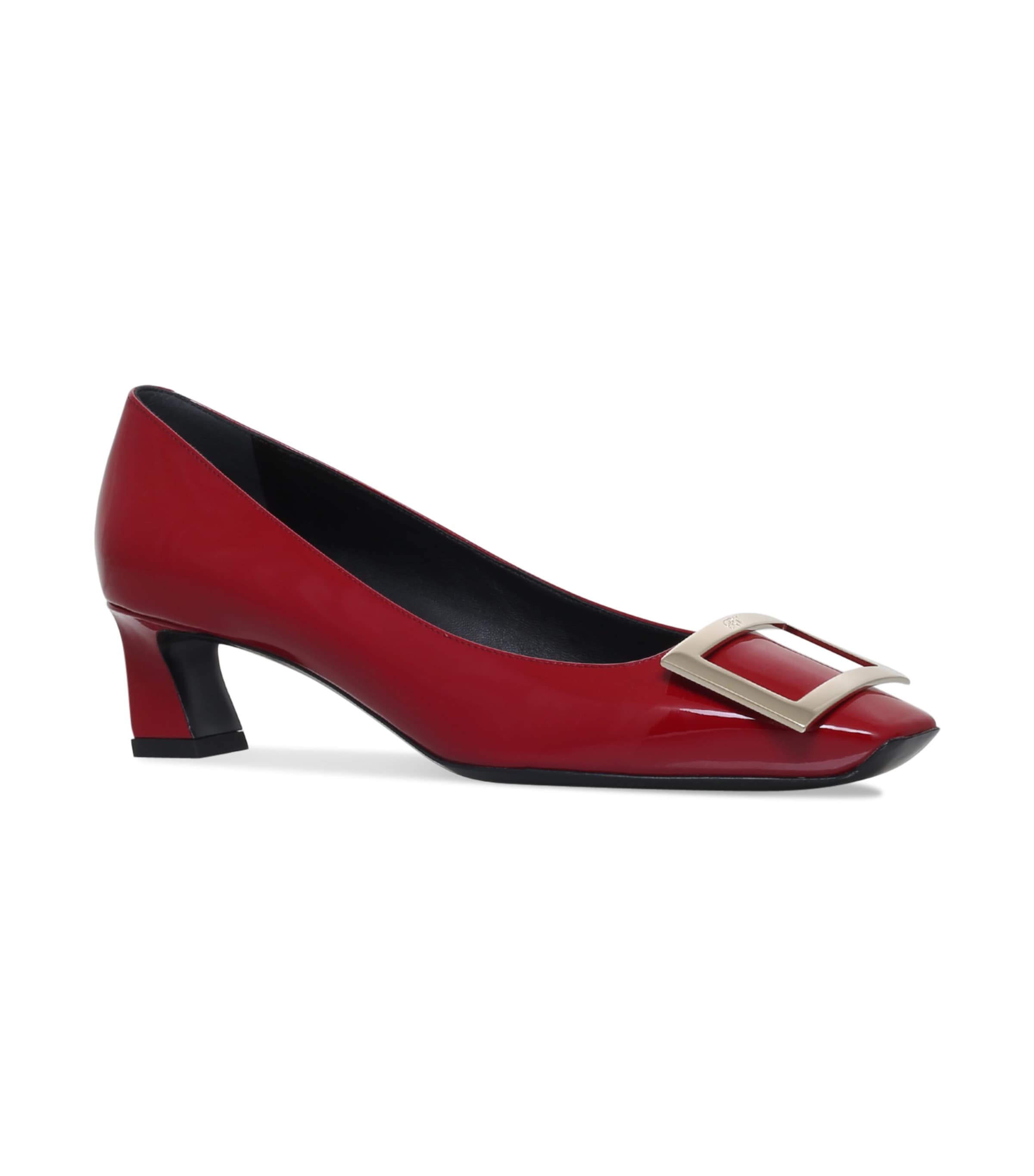 Shop Roger Vivier Belle Viver Pumps 45 In Red