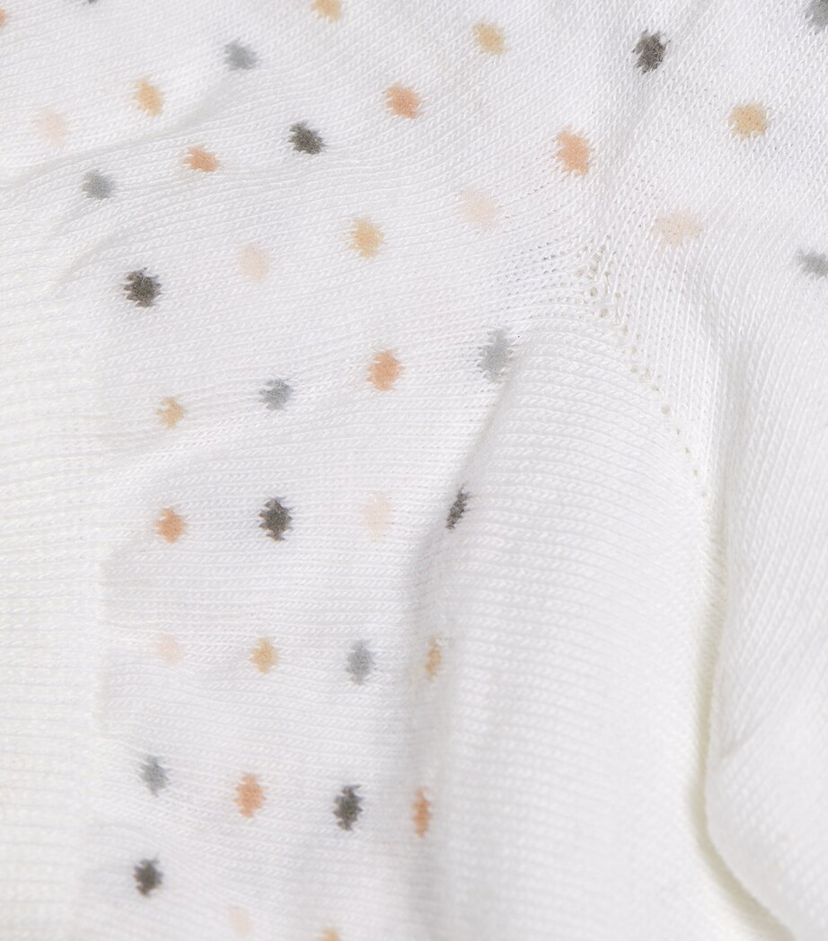 Stretch-Cotton Multispot Socks 2000 WHITE Image 2
