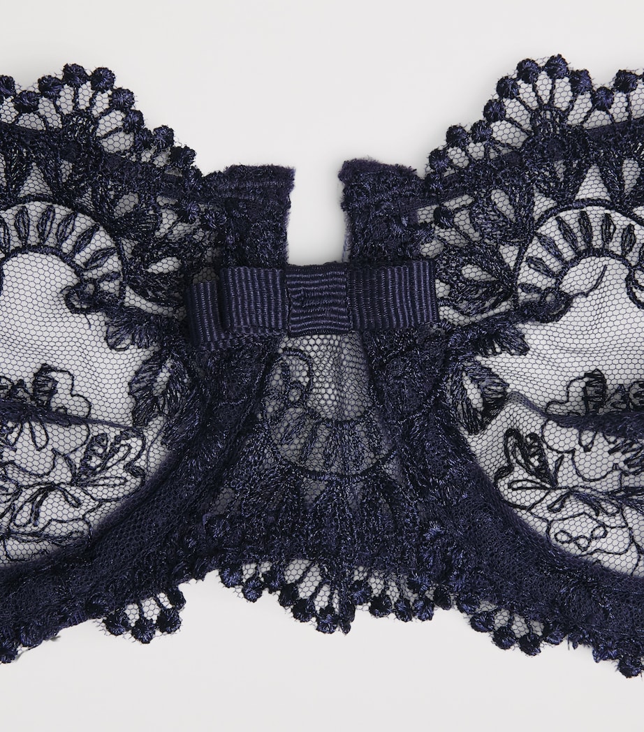 Simone Perele Womens Passion Half-Cup Bra Midnight Image 4