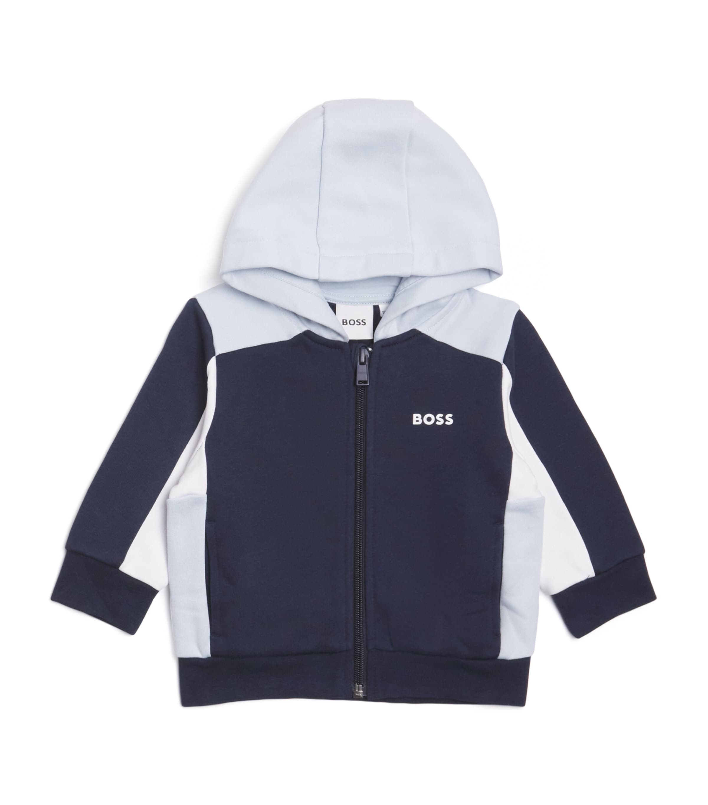 Logo Zip-Up Hoodie (3 Months-3 Years) NAVY Image 1