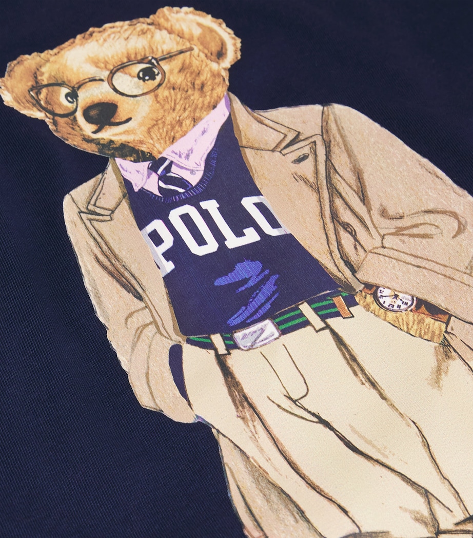 Polo Bear Slim T-Shirt NAVY Image 5