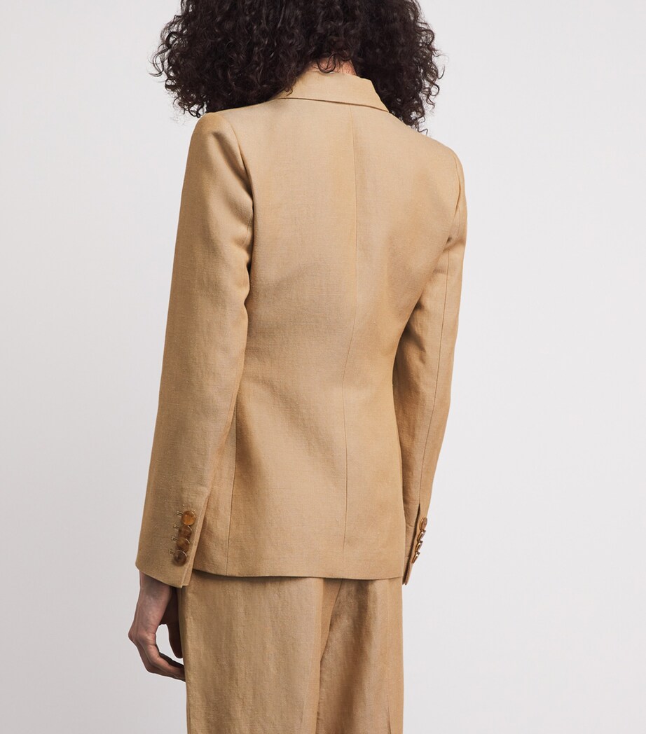 Blazé Milano Womens Renegade Charmer Blazer Sand Image 5
