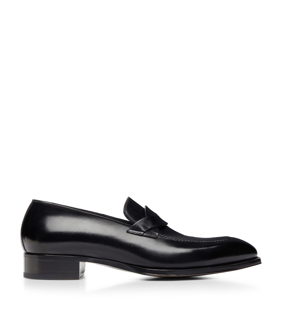 Burnished Leather Elkan Loafers 1N001 Image 1