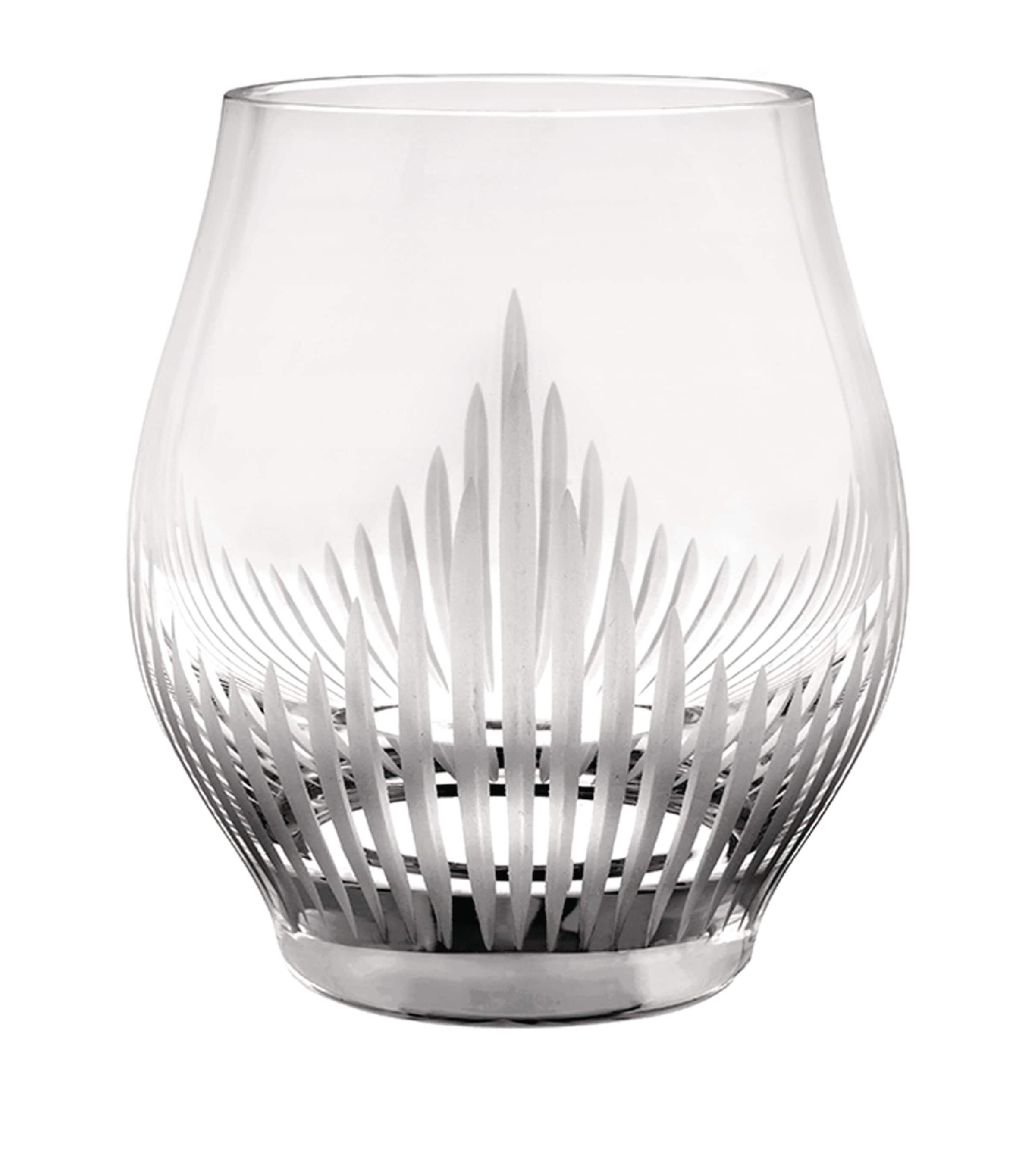 LALIQUE SET OF 2 CRYSTAL 100 POINTS SHOT GLASSES