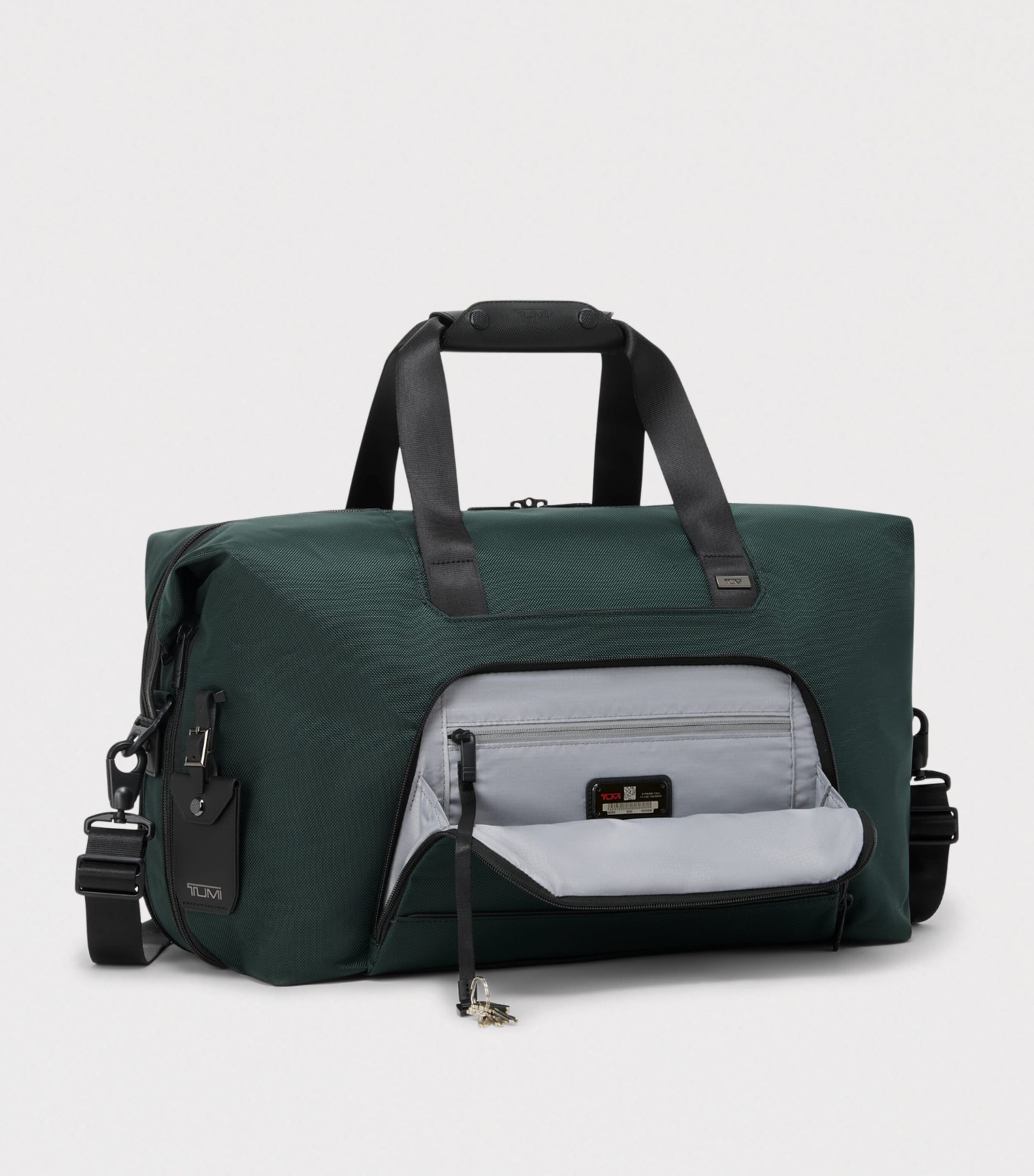 Tumi Alpha 4 Double Expansion Duffle Bag Deep Pine Image 3