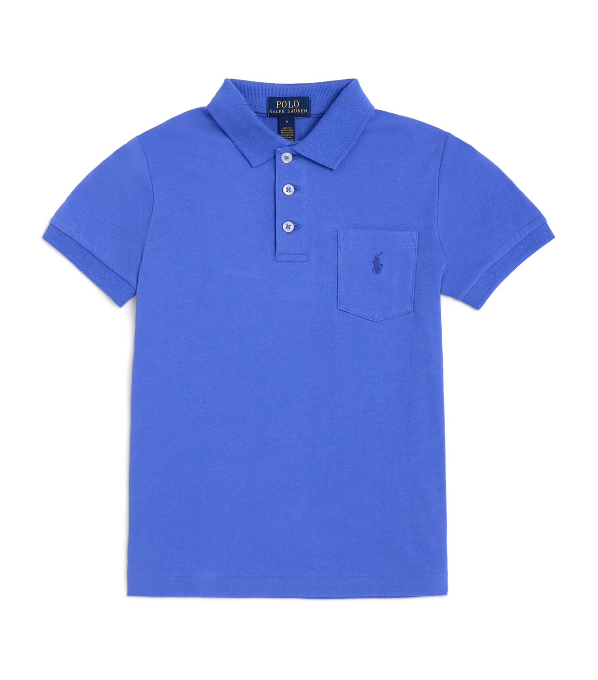 Ralph Lauren Cotton Logo Pocket Polo Shirt