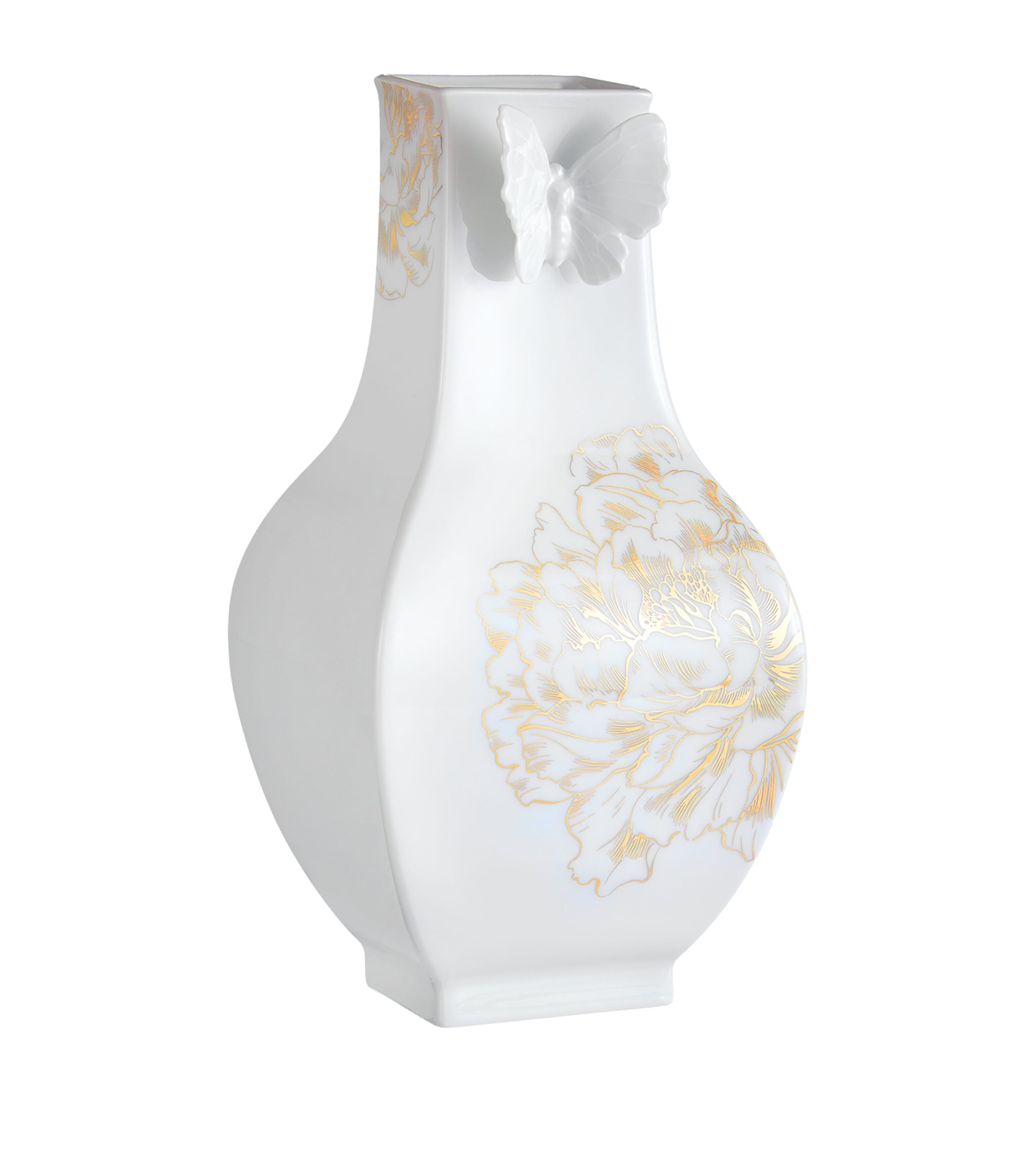 Large Porcelain Giant Bloom Vase (25.5cm) NO COLOUR Image 1