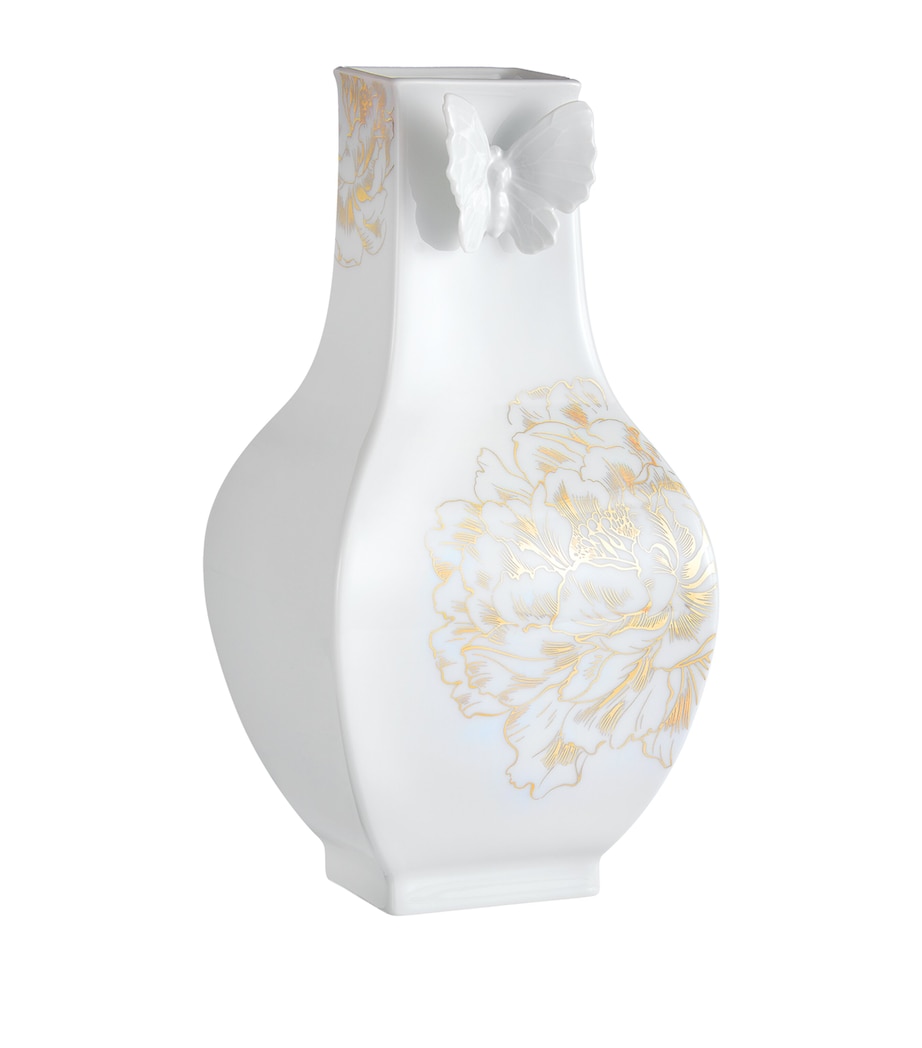 Large Porcelain Giant Bloom Vase (25.5cm) NO COLOUR Image 1