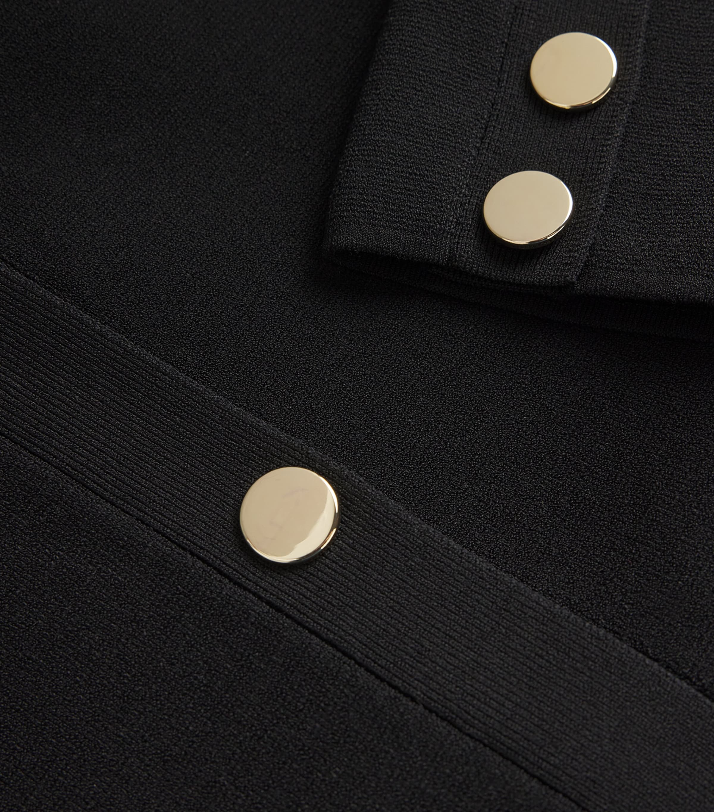 Stretch-Knit Katia Jacket BLACK Image 5