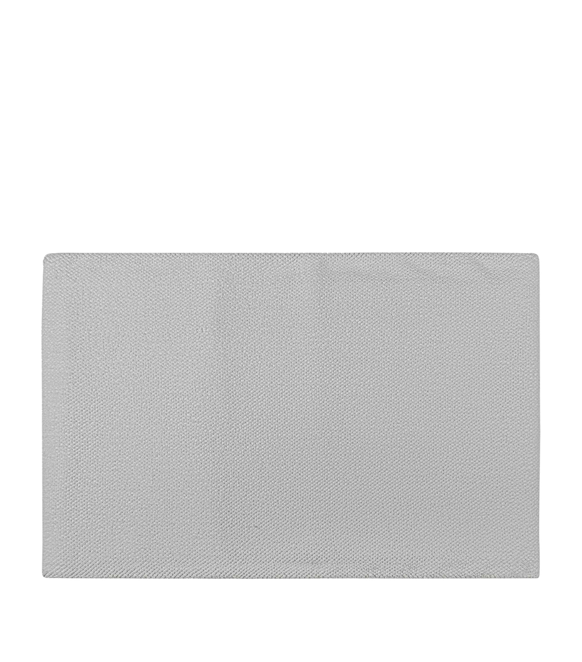 GRACCIOZA Cotton Pearls Bath Mat (60cm x 100cm) Silver Image 1