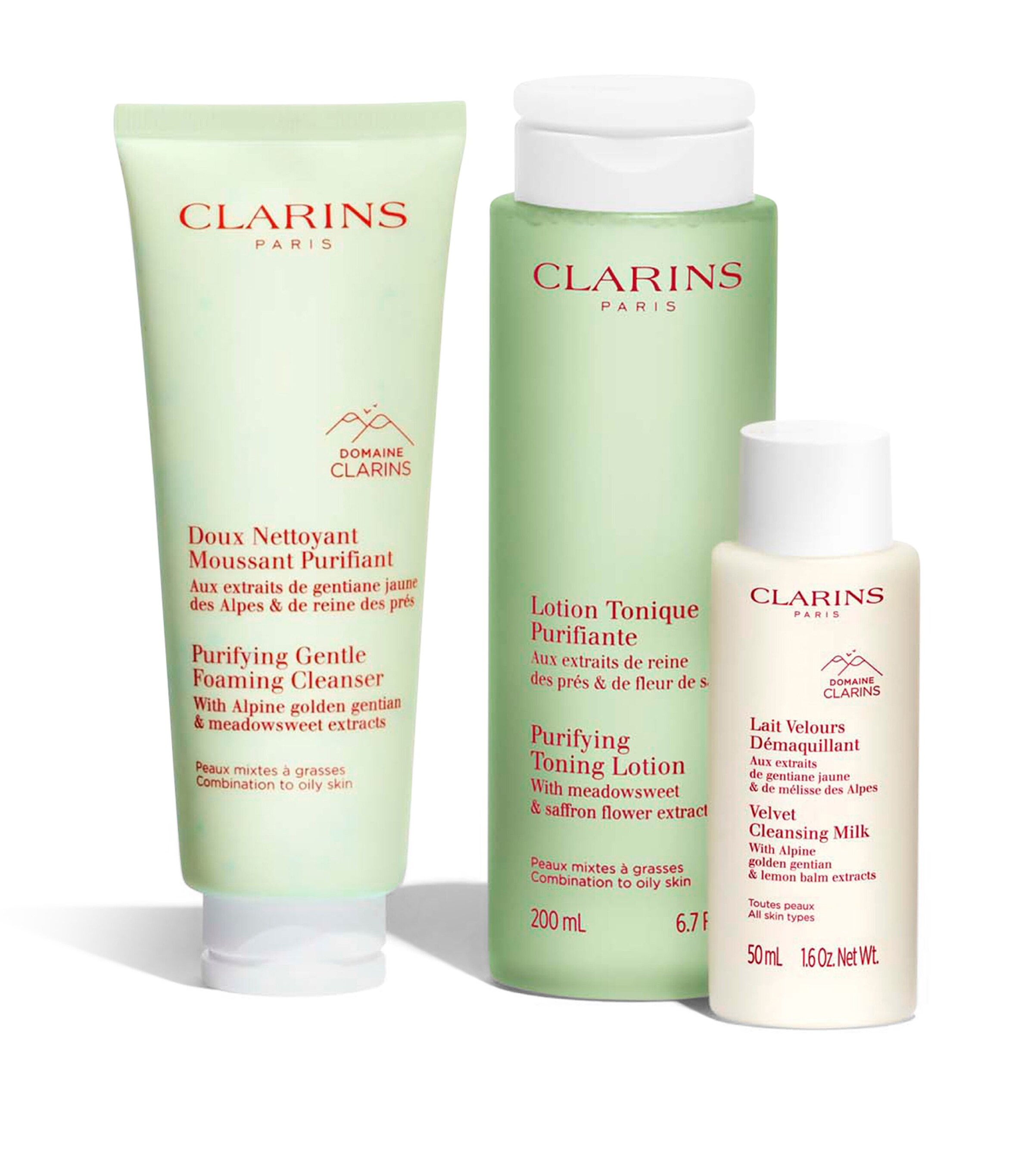 Clarins My Cleansing Essentials - Combination Skin NO COLOUR Image 2