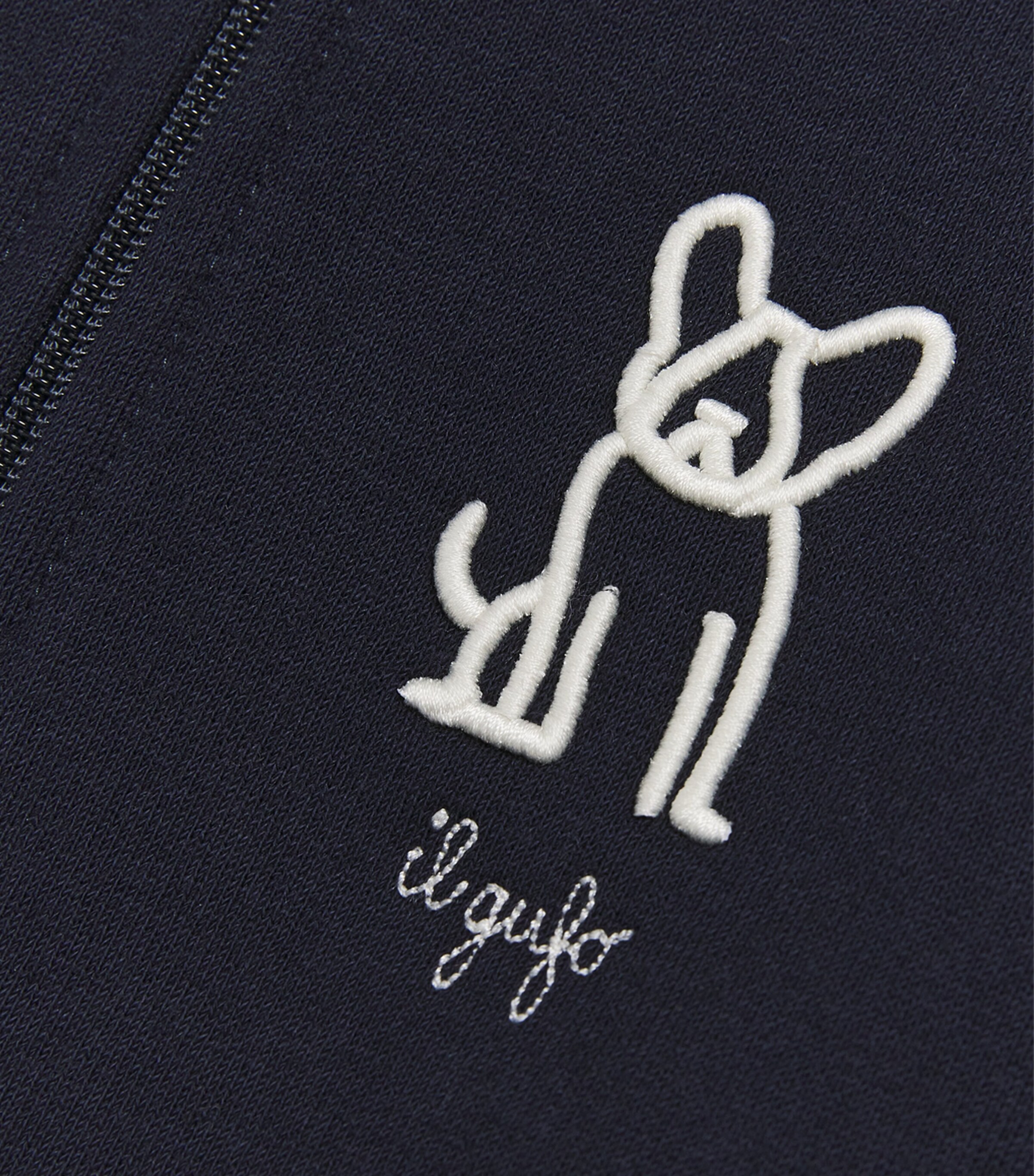 Cotton Zip-Up Hoodie and Sweatpants Set (6-36 Months) 497NAVY BLUE Image 4