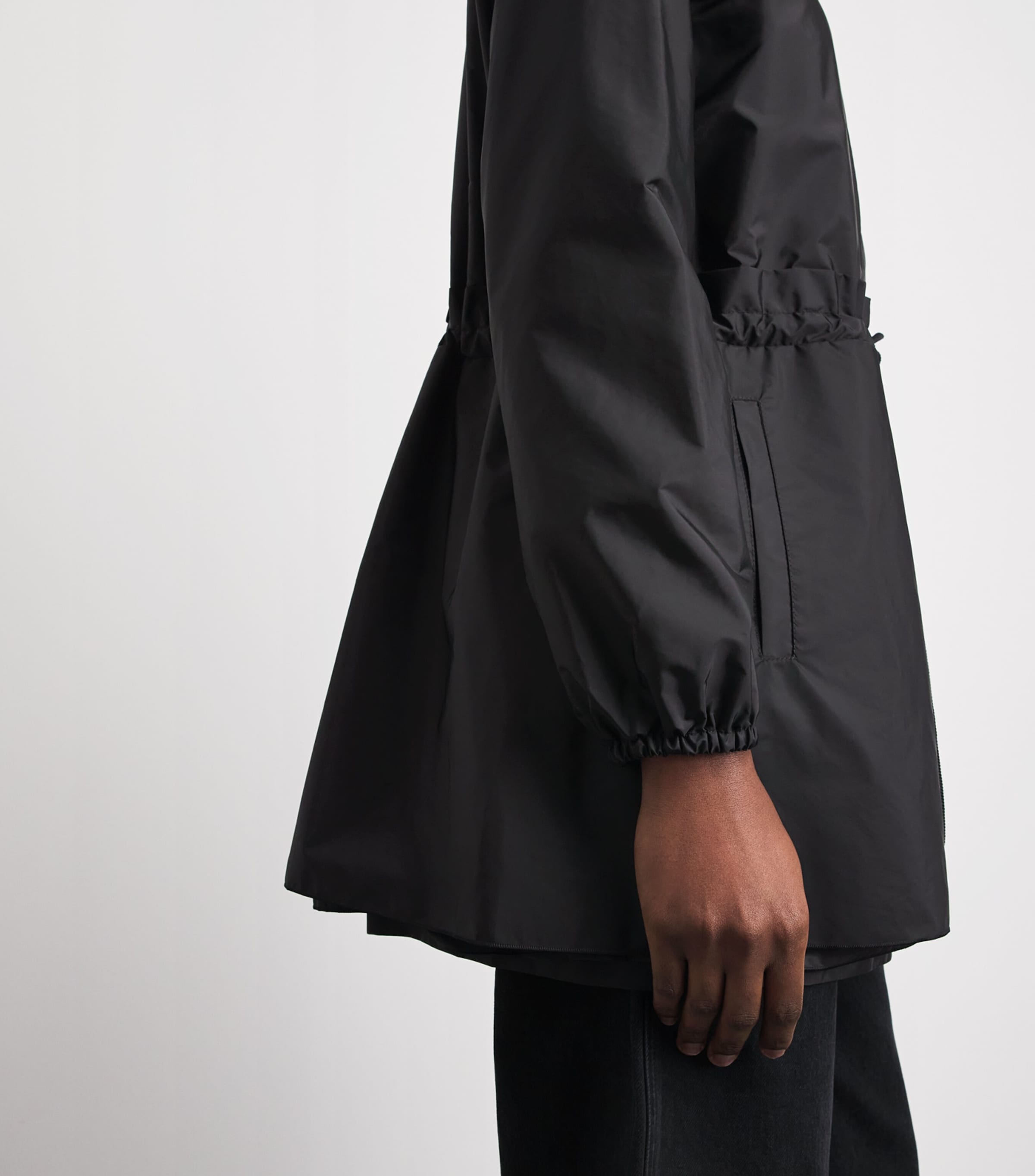 Moncler Womens Hooded Weteau Jacket Image 3