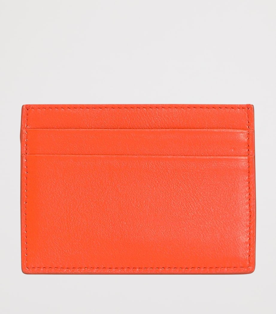 Dolce&Gabbana Leather Card Holder Orange Image 3