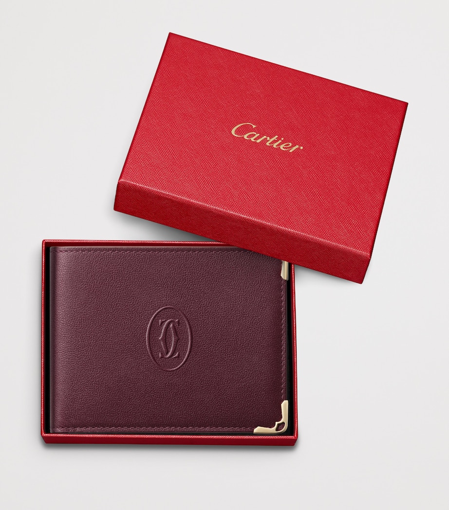 Cartier Leather Must de Cartier Wallet Burgundy Image 4
