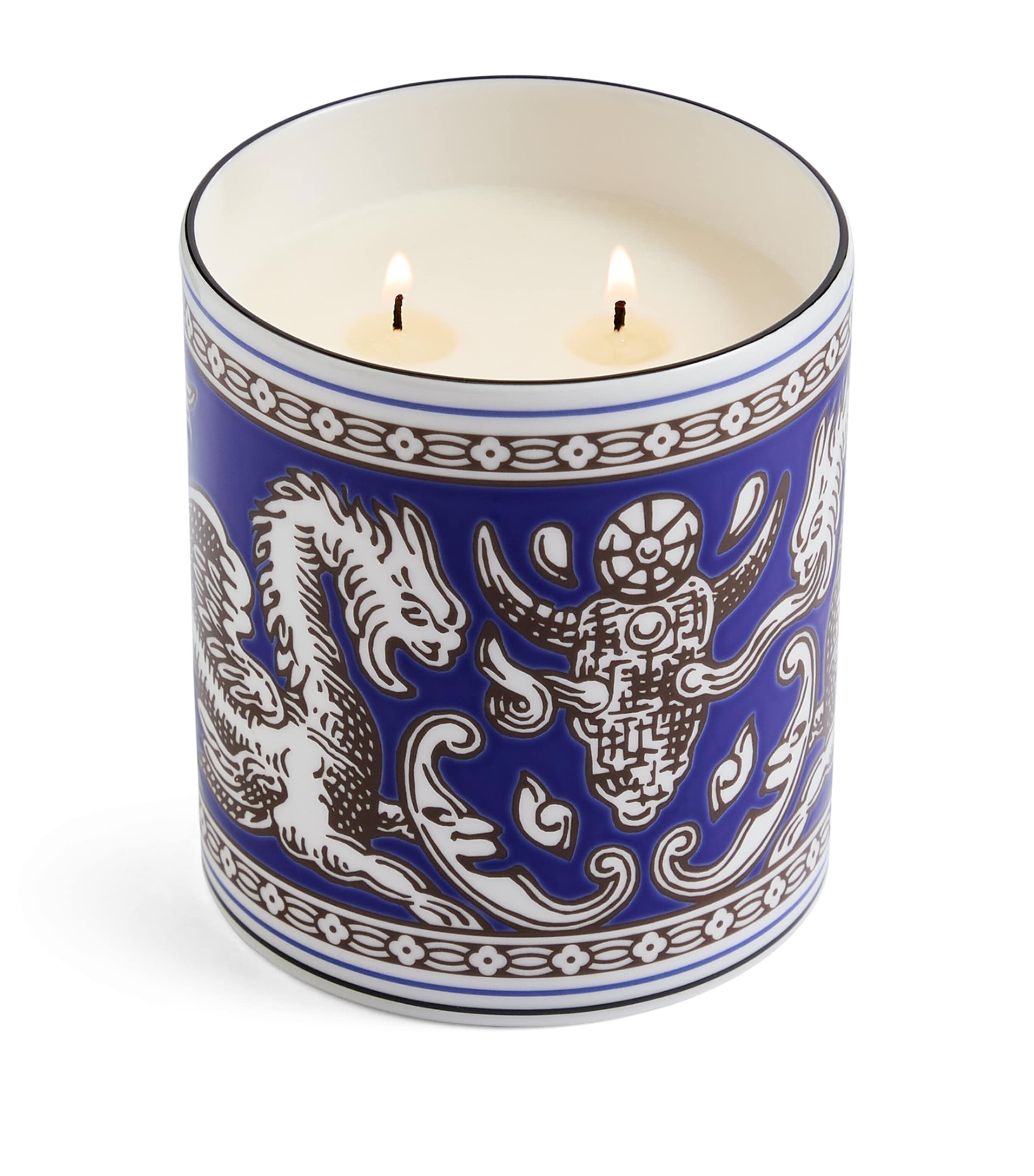 Florentine Marine Scented Candle (800g) BLUE Image 3