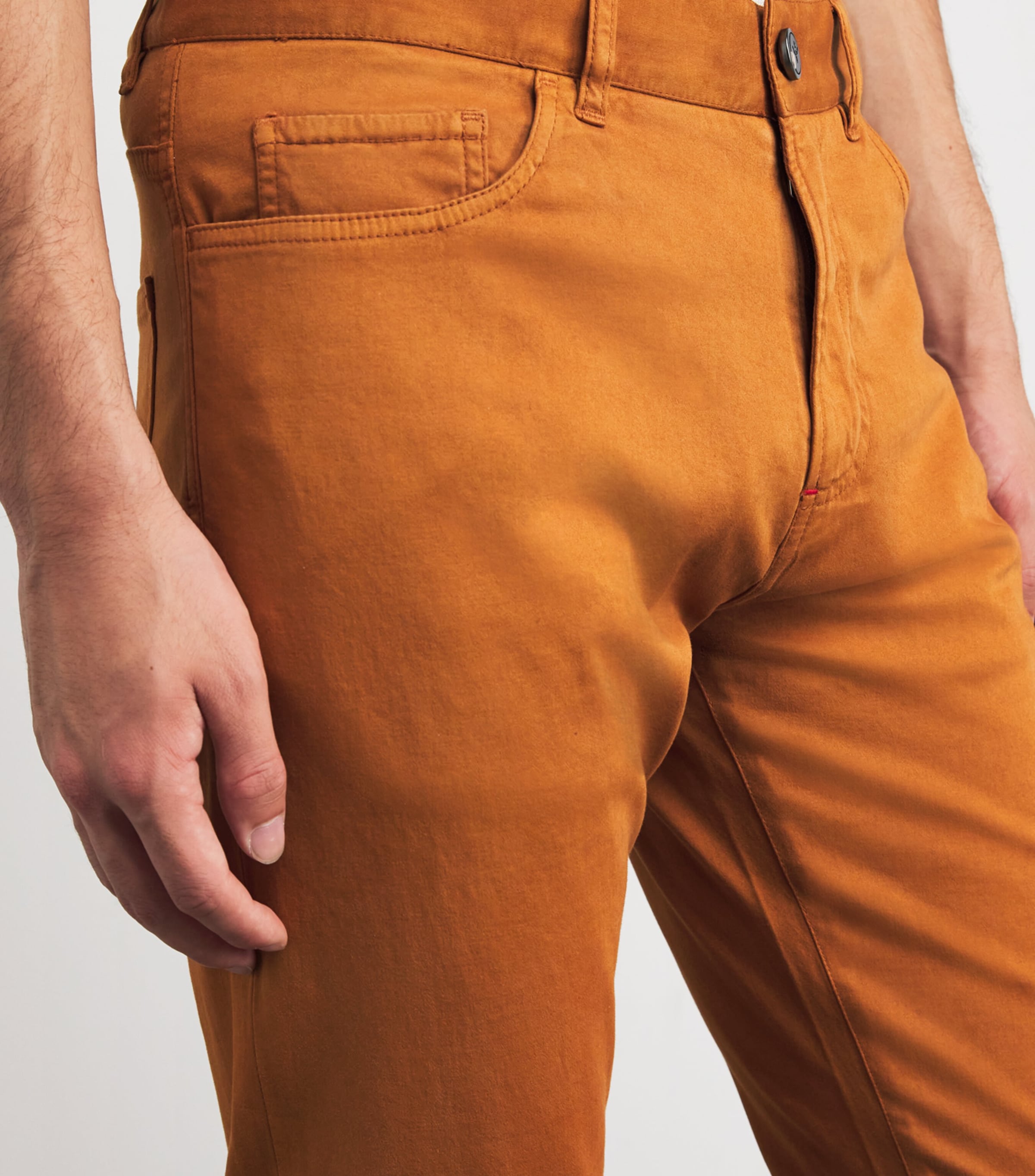 Stretch Cotton-Cashmere Slim Jeans 240 Image 6