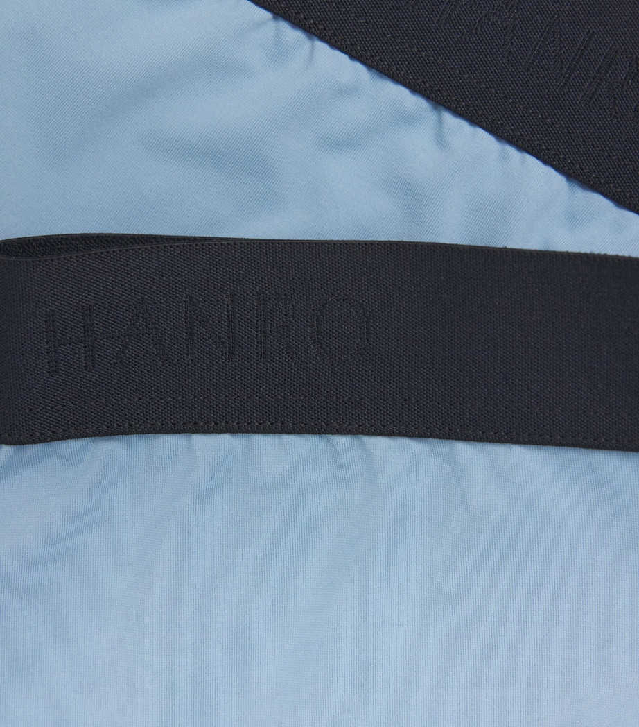 Hanro Mens Micro-Touch Boxer Briefs Blue Whale Image 5